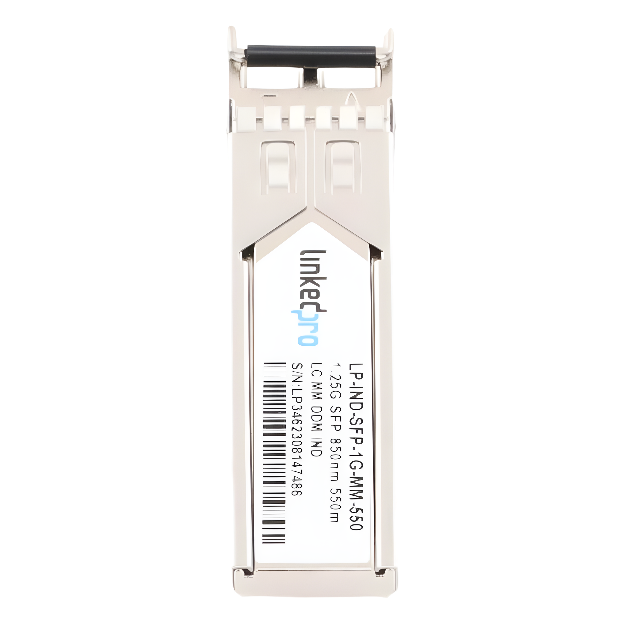 Transceptor Óptico Industrial SFP / Multimodo 850 nm / 1.25 Gbps / 1000BASE-SX / LC/UPC Dúplex / DDM / 550 m (1804.5 ft) / Clase 1 Láser