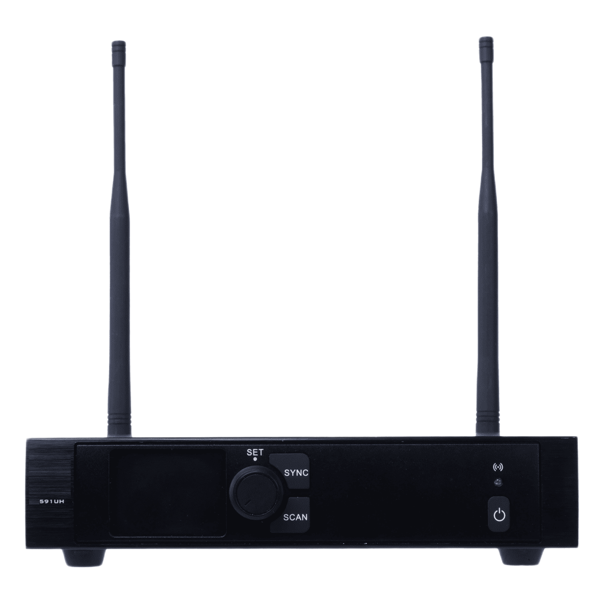 Receptor Inalámbrico / U-Band 540-690 MHz / Modulación PI/4-DQPSK / Pantalla TFT-LCD 2.2" / Salida Balanceada XLR y BNC / Encripción de Audio / Escaneo de Frecuencia — EPCOM PROAUDIO · SKU EP-591U