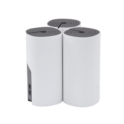 Kit de Router inalámbrico mesh Deco E4 para Hogar / Doble banda AC 1200  / 2 puertos 10/100 Mbps / Compatible con amazon alexa.
