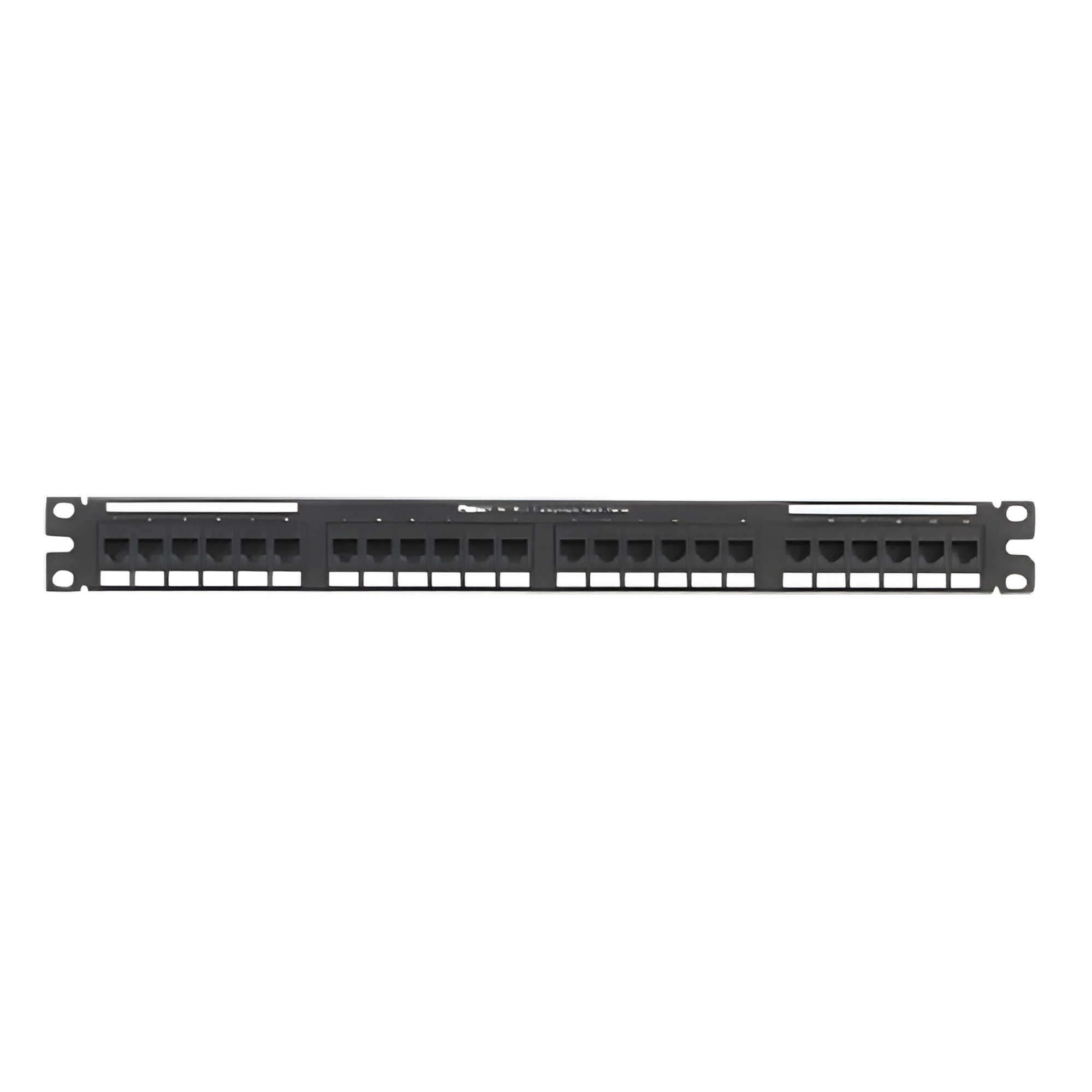 Panel de Parcheo Punchdown / Cat 5e / 24 Puertos / 1UR / Plano / T568A-B — PANDUIT · SKU NK5EPPG24Y