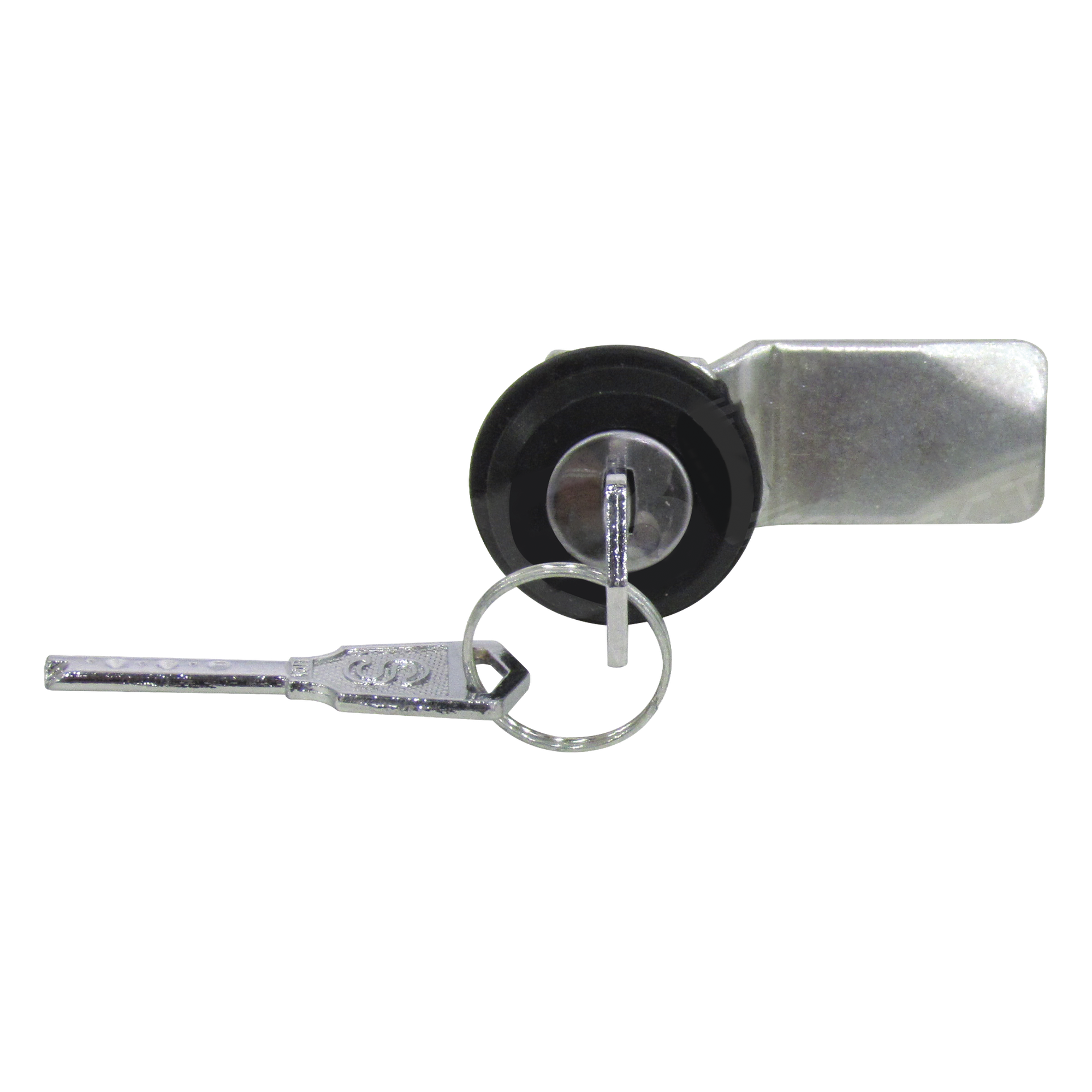 Cerradura con Paleta Metálica / IP66 / IK10 / 2 Llaves / Acero / Gabinetes hasta 1000+ mm — PRECISION · SKU PST407