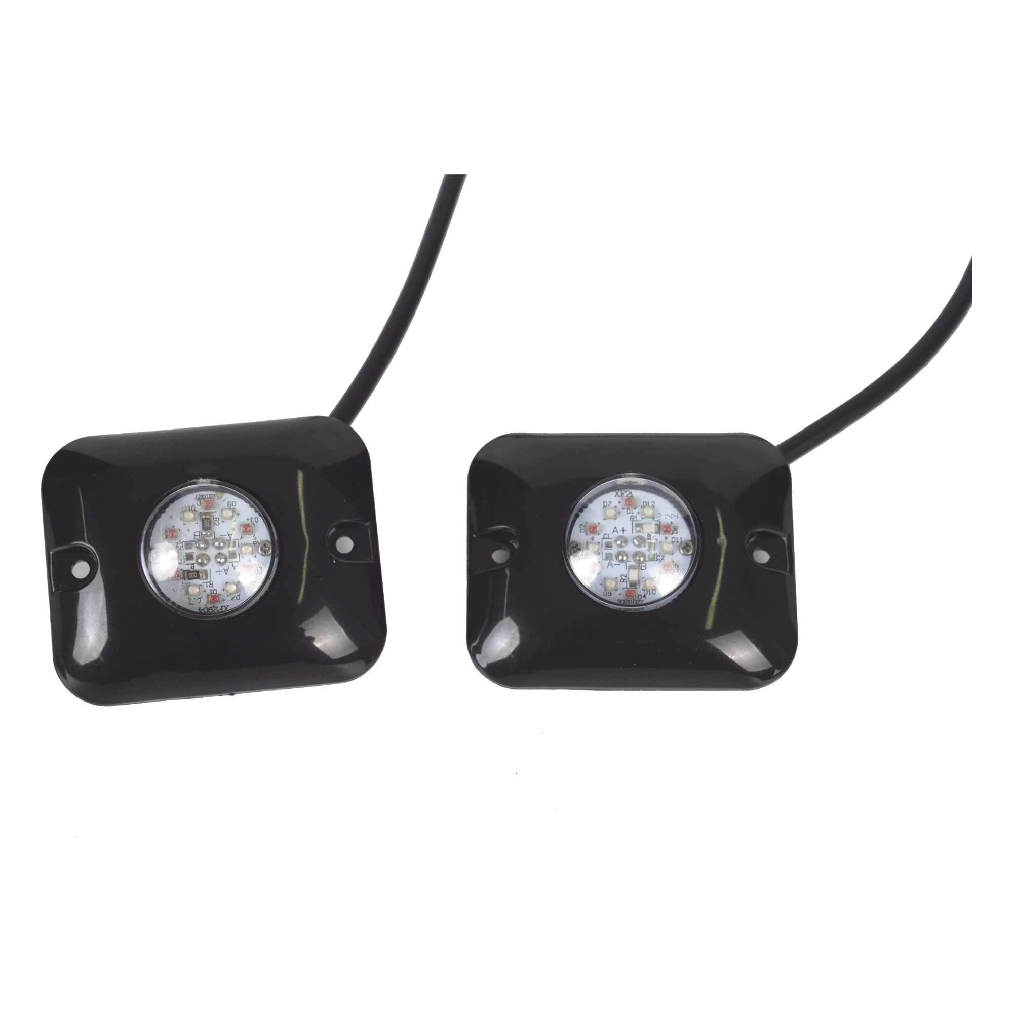 Estrobos ocultos de LED / 12 patrones programables / 10-24 VCC / 1 A máx. / 3.2 cm x 1.8 cm (1.26 x 0.71 pulg.) — EPCOM INDUSTRIAL SIGNALING · SKU X1212W