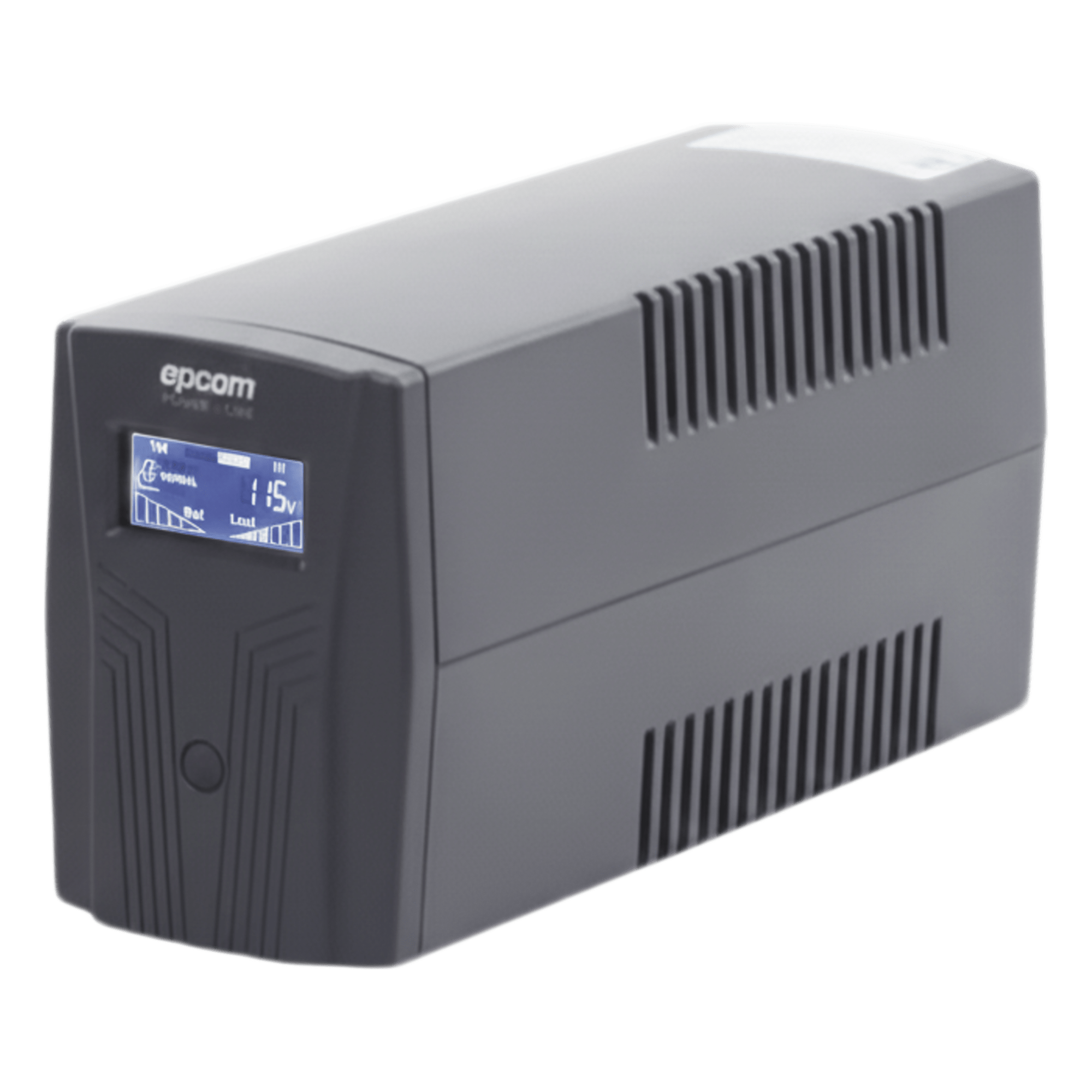 UPS Línea Interactiva / 850 VA / 510 W / 120 Vca ±5% / 6 Tomas NEMA 5-15R / Tiempo de Respaldo hasta 40 min / Topología AVR — EPCOM POWERLINE · SKU EPU850LCD