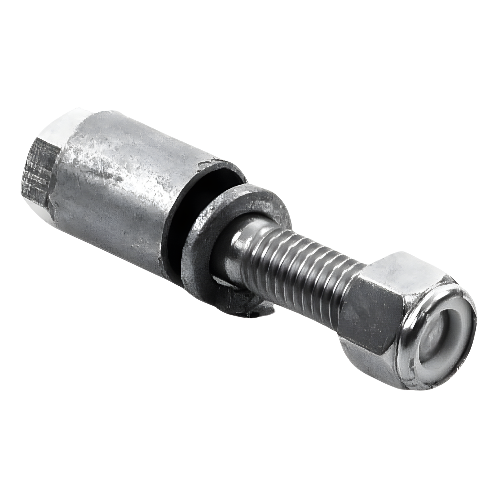 Juego de Tornillos para Placa Igualadora / Acero 1/2 x 3 pulgadas / Rosca Profunda / Acabado Galvanizado