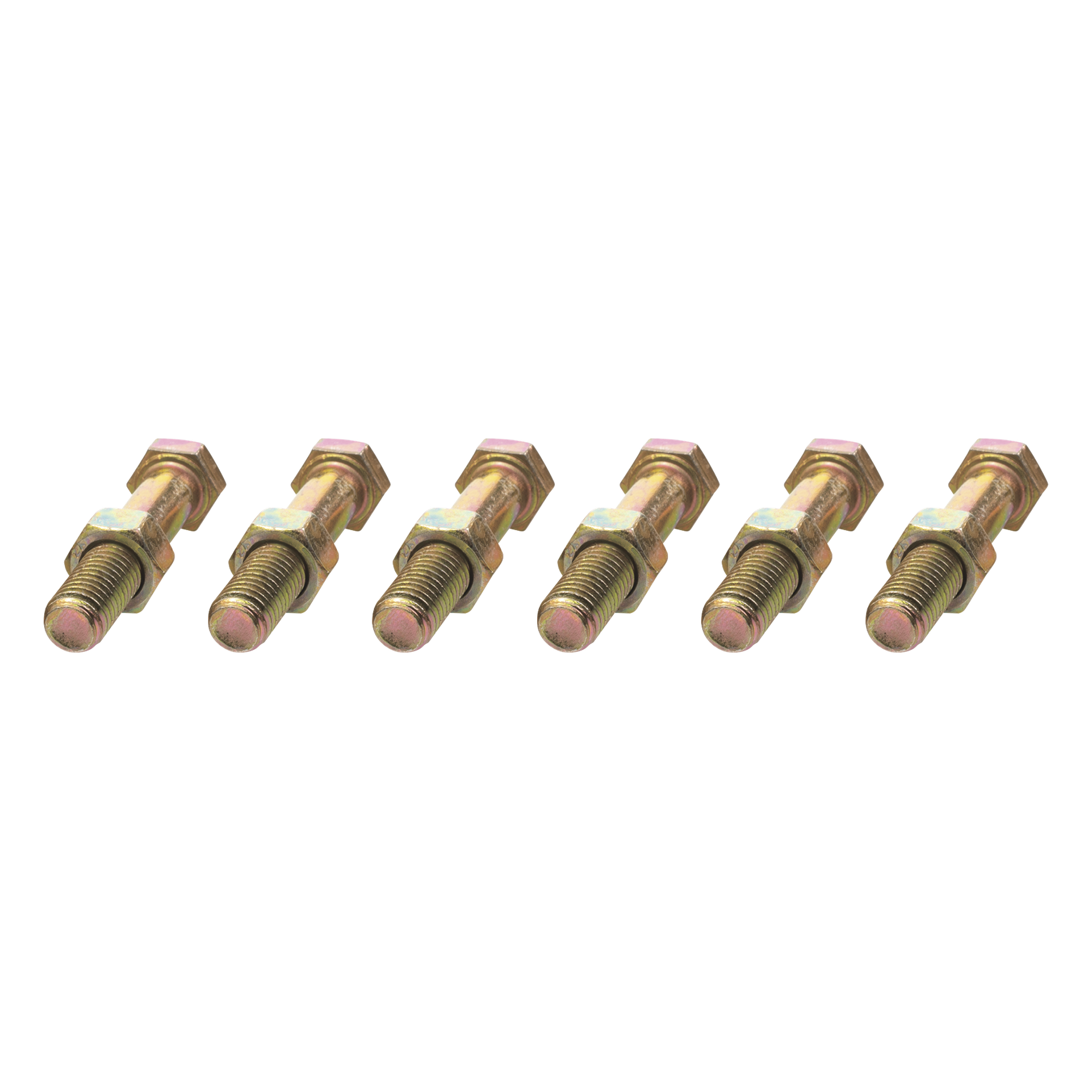 Kit de Tornillería para Torre / Acero Grado 5 / 3/8" x 2" / 6 Tornillos y 6 Tuercas / Galvanizado / Exterior