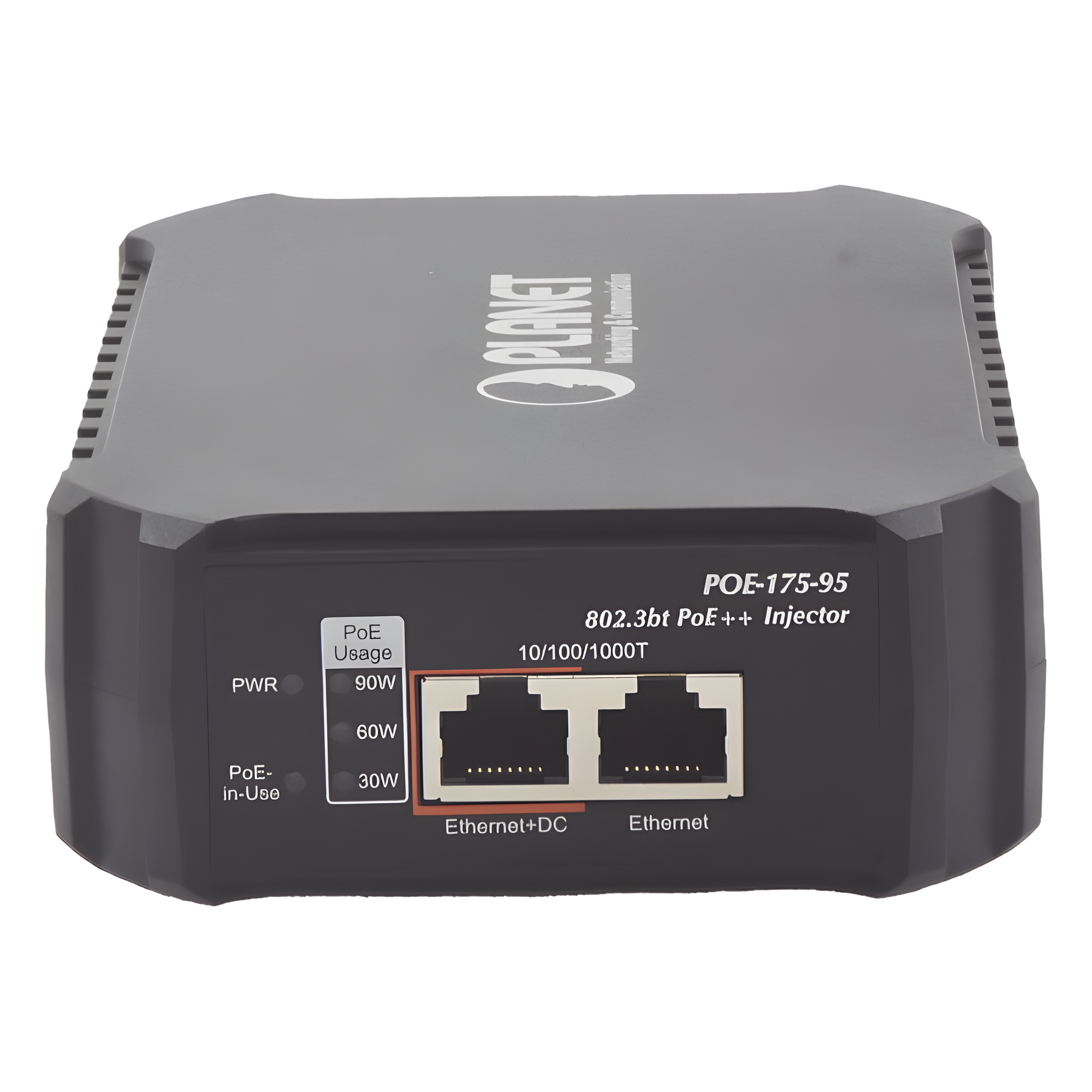 Inyector PoE / 802.3bt 95W / Gigabit / Fuente interna / Alcance 100m (328 pies) — PLANET · SKU POE-175-95