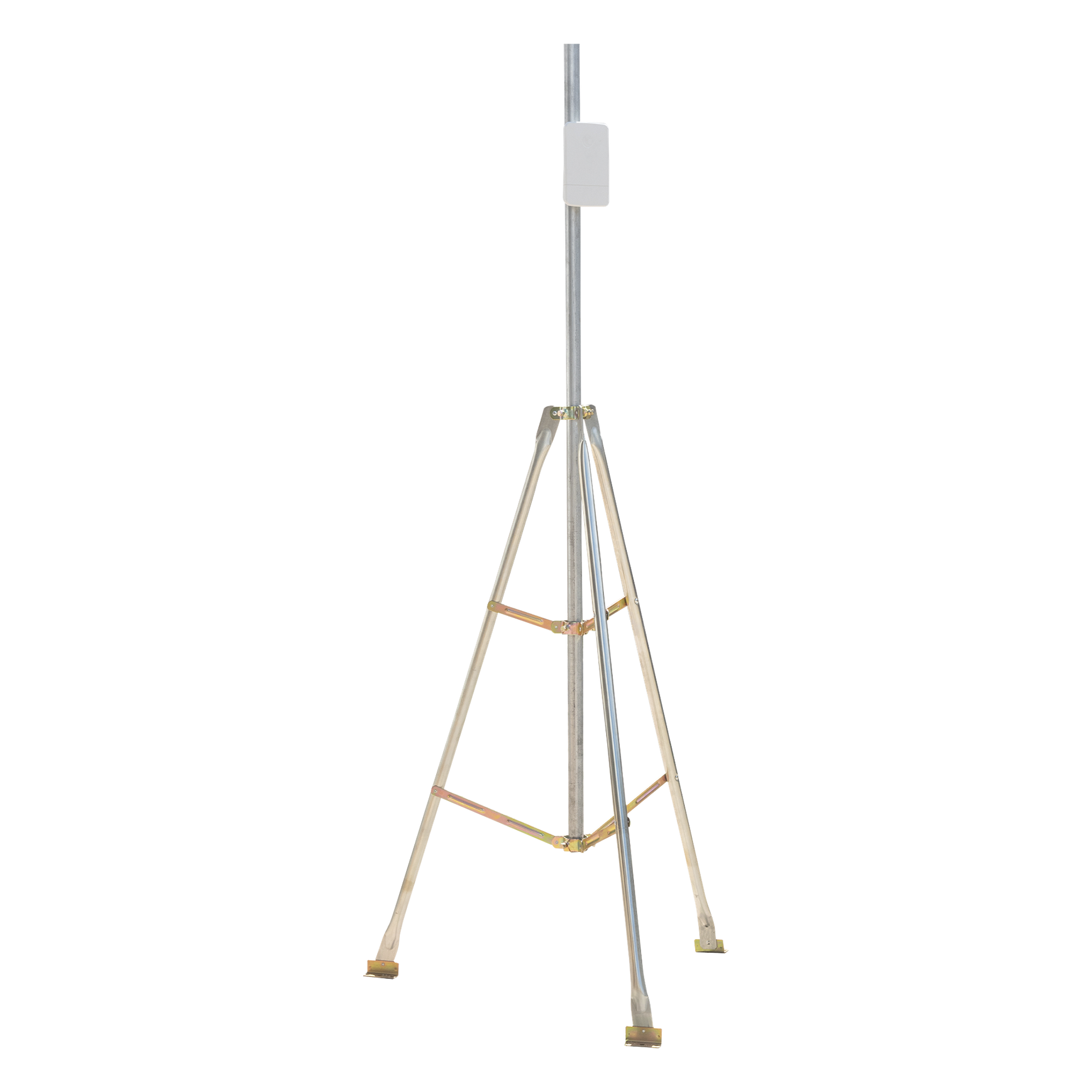 Kit de Montaje de Tripie con Mástil de 3 metros Ideal para instalar Antenas, Radios, Cámaras, etc...