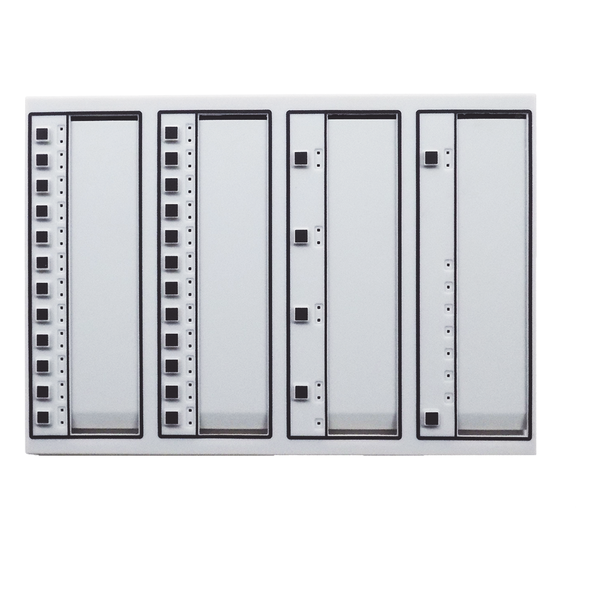 Teclado de Anunciación / 24 Botones Programables / LEDs de Estado / Todo Llamado / Chasis CA-1/CA-2 — NOTIFIER · SKU DVC-KD