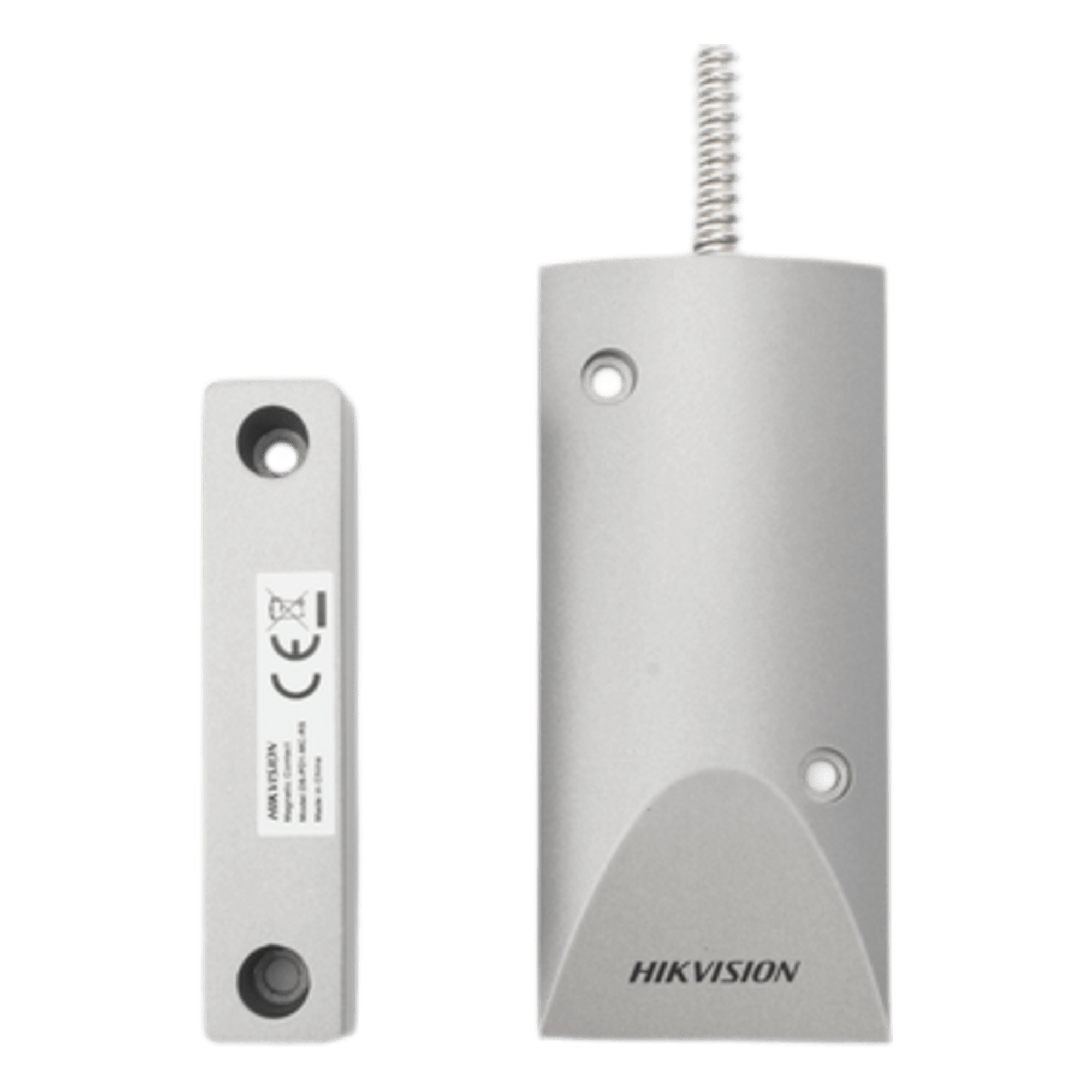 Contacto Magnético Cableado / Gap 6.5 cm / Carcasa Metálica / NC / Puertas y Cortinas Metálicas — HIKVISION · SKU DS-PD1-MC-RS