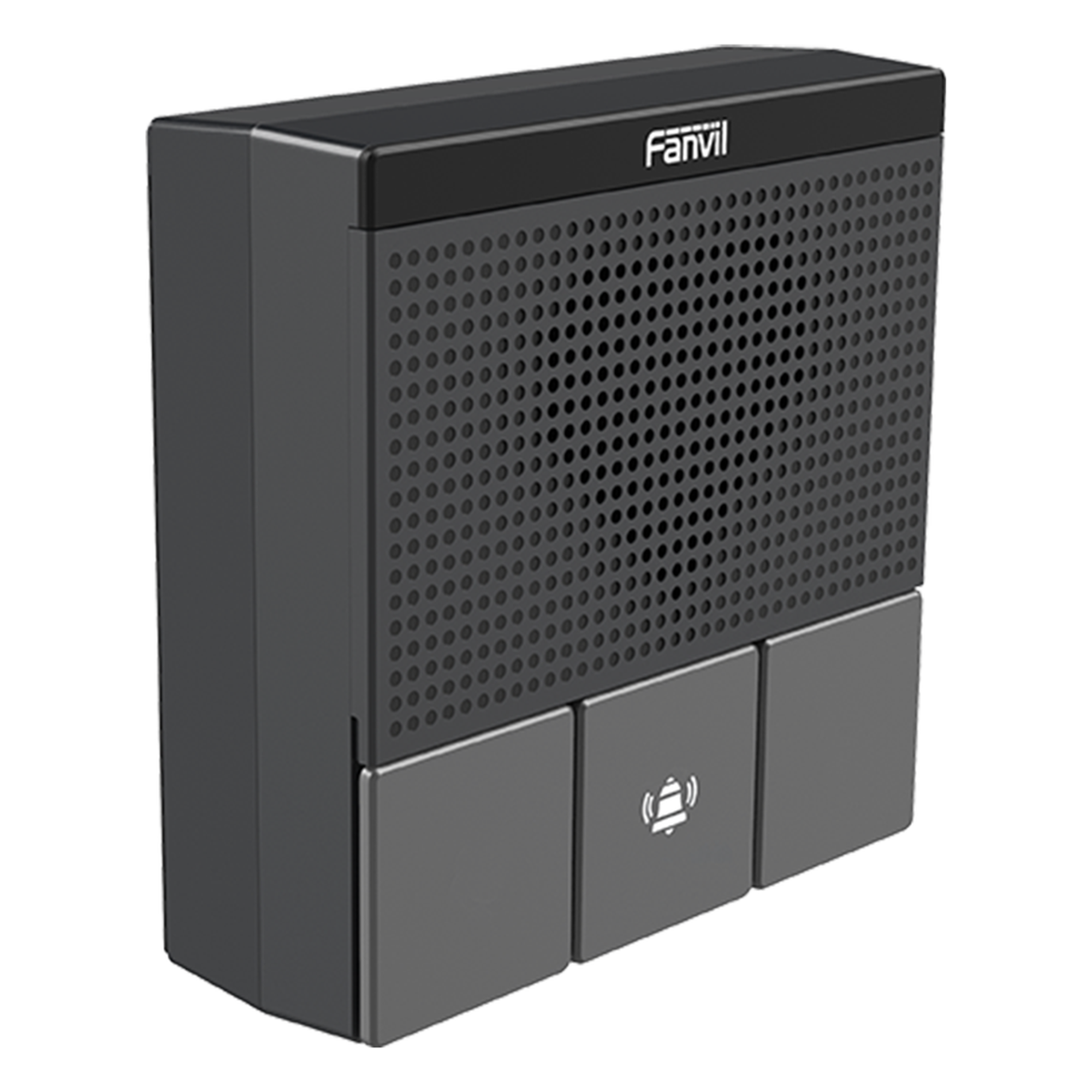 Mini Intercomunicador Wi-Fi para hotelería, hospitales, con diseño elegante, PoE, 3 botones, 1 relevador integrado de salida y entrada.