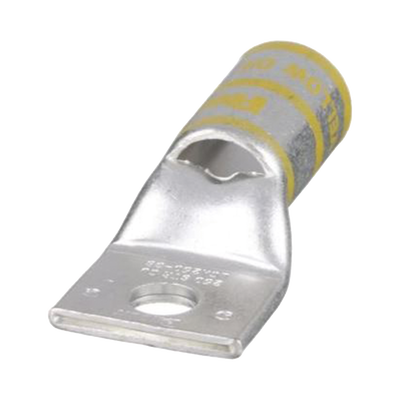 Zapata de compresión LCA250-38-X para cal. 250Kcm, Barreno para tornillo prisionero de 3/8, 1 Pz