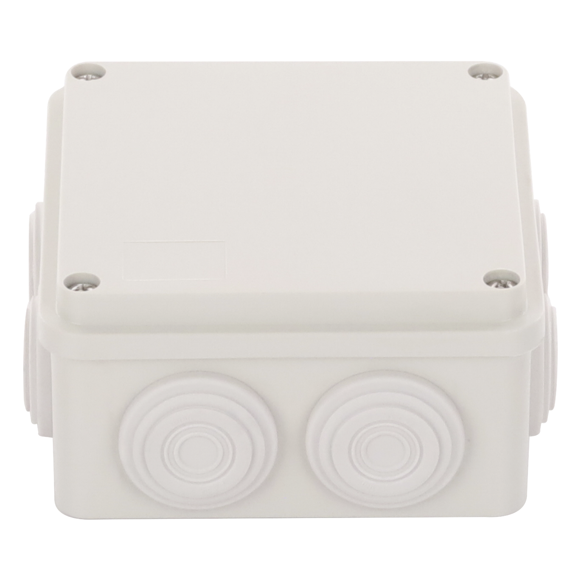 Caja de Derivación / 7 Glándulas Recortables / IP55 / -40 a 120°C / 100 x 100 x 54 mm (3.9 x 3.9 x 2.1 in) — PRECISION · SKU PST-1010-ER
