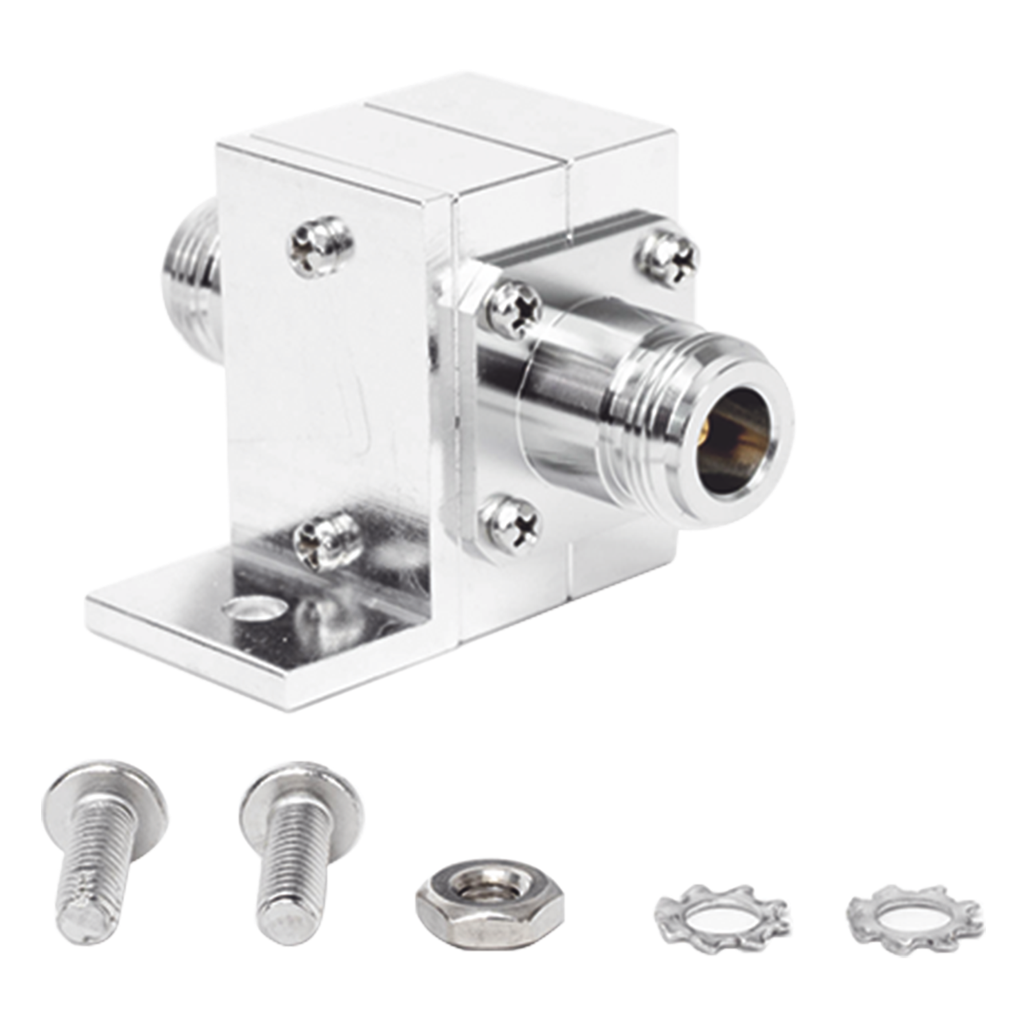 Protector Coaxial RF / 125-1000 MHz / 50 Ω / Conectores N Hembra / 50 kA / Tubo de Gas