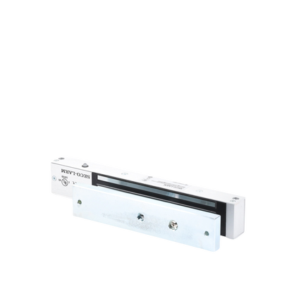 Chapa Magnética 600 lbs con LED /  Sensor de Estado de Unión / Sin Magnetismo Residual / Uso Interior.