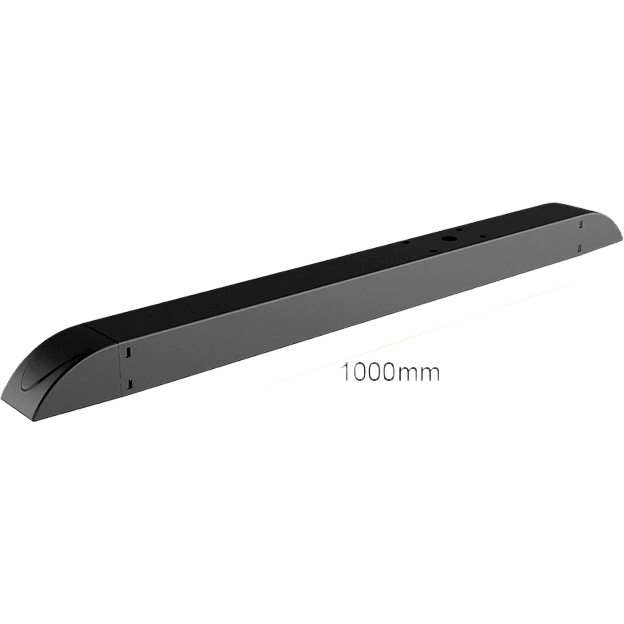  Soporte Estructural para  Videowall con motaje en Piso | Perfil Rectangular  de 1m|  Diámetro de los orificios 20 mm  Post Support 76.5 mm |Incluye Herramientas Allen| 4 Agujeros Pasantes M8