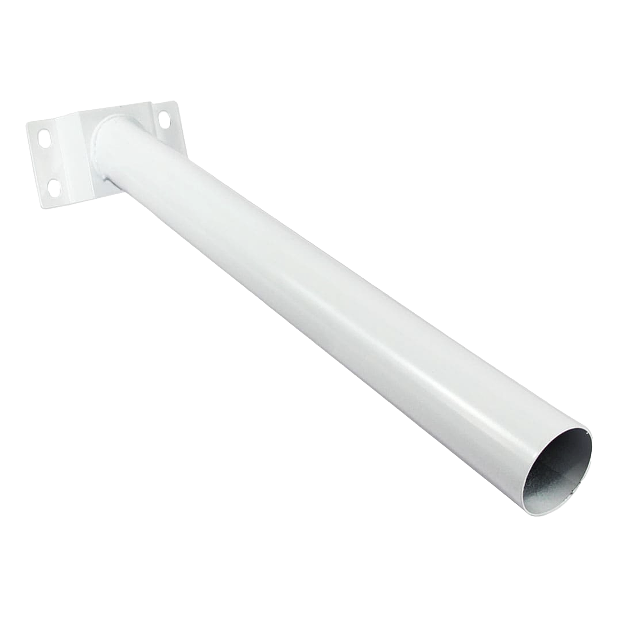 Brazo de Soporte para Luminario Público / Aluminio 50 mm / Longitud 500 mm (19.7 in) / Montaje en Pared / Compatible con Luminaria Solar — JWJ · SKU JALP-AC-C01