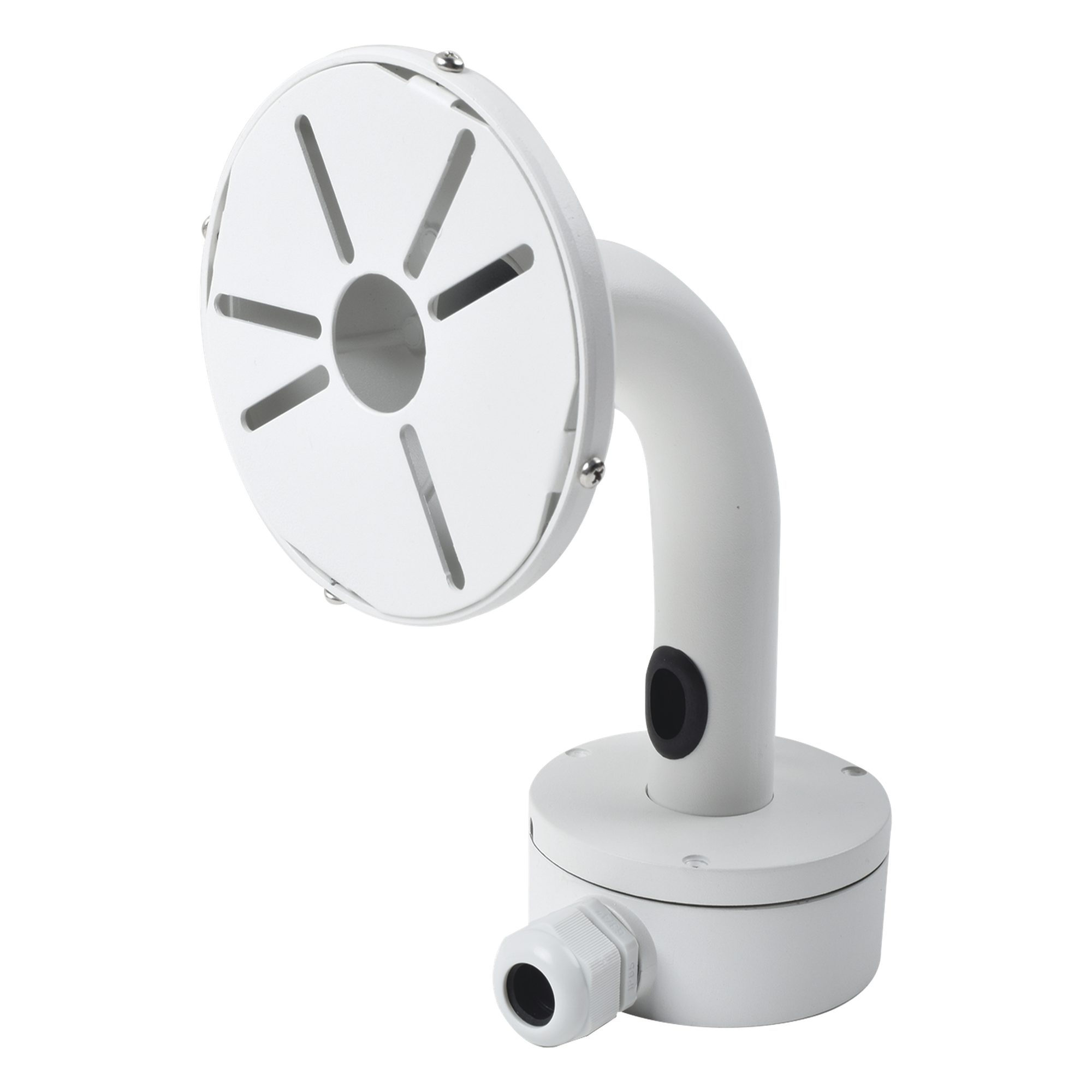 Montaje Universal de Pared / Caja de Conexiones / Cámaras Domo y Bala / Capacidad 4.5 kg / Interior y Exterior — SYSCOM VIDEO · SKU XGA110A