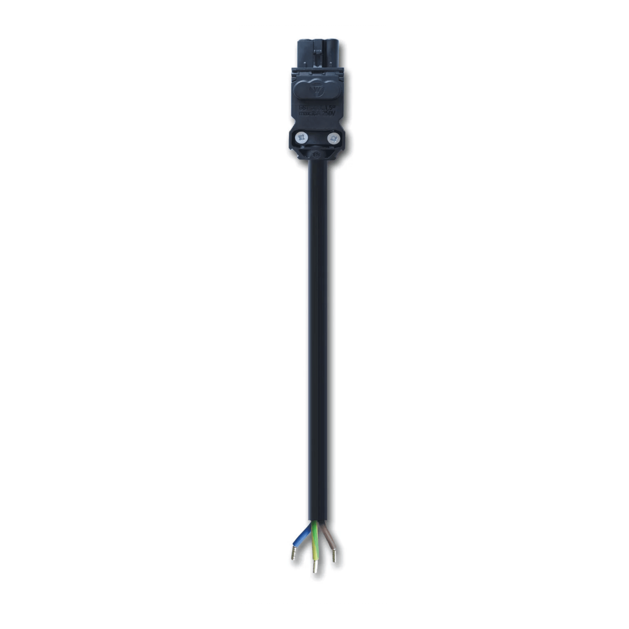 Cable de Alimentación LED / Conector Plug & Play / 1 m (3.3 ft) / 10A / UL / Flexible para Canaletas — HOFFMAN · SKU ELC1001PBUL