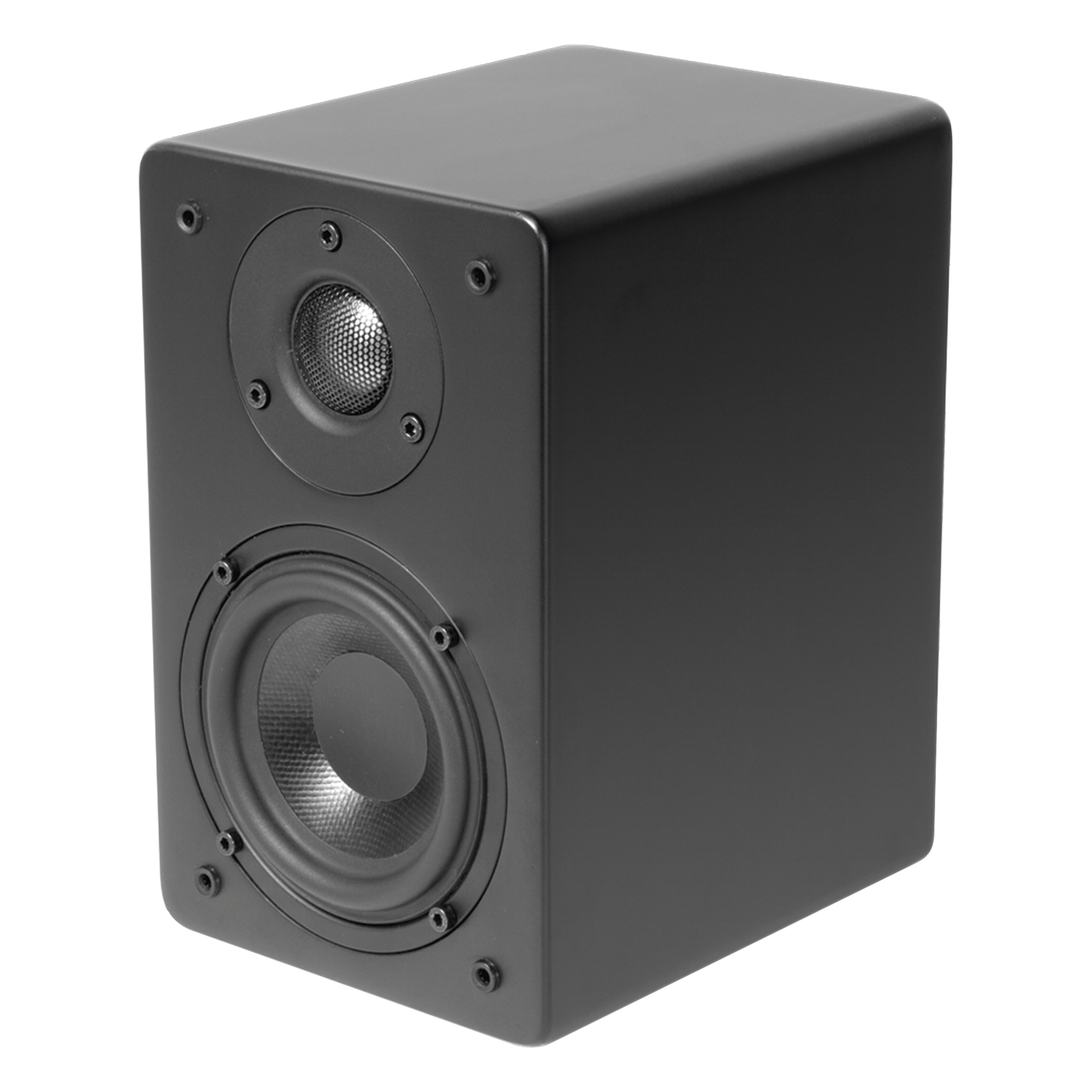 Altavoz de Estantería / Woofer 4'' / Tweeter 1'' Aluminio / 40 W / 8 Ohms / 89 dB / Negro Mate — TRUAUDIO · SKU CT4