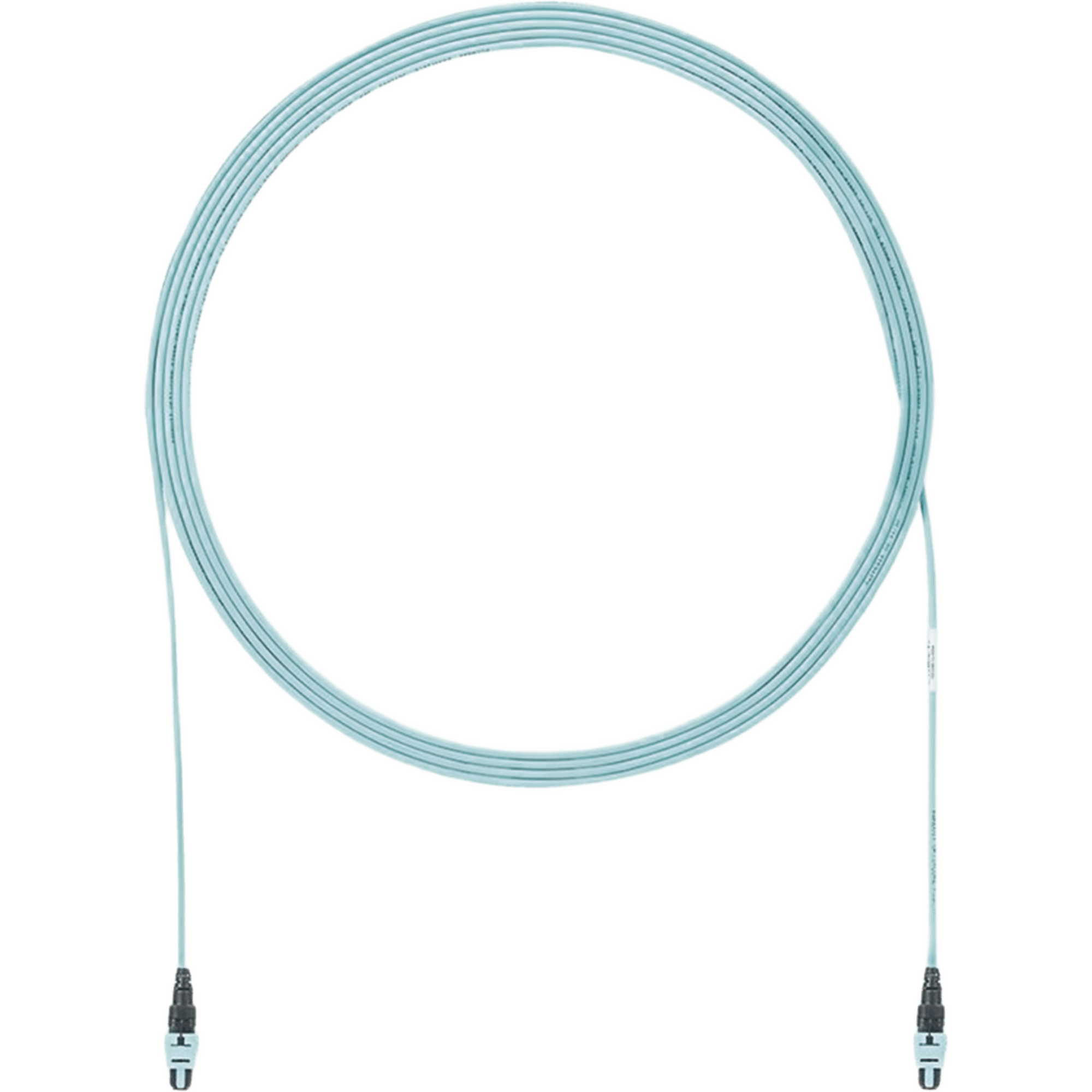 Cable de Interconexión de 12 Fibras Ópticas Multimodo OM4, Con Conector Pan-MPO Hembra - Hembra, Polaridad A, LSZH, de 17 Metros (55.77 Pies)