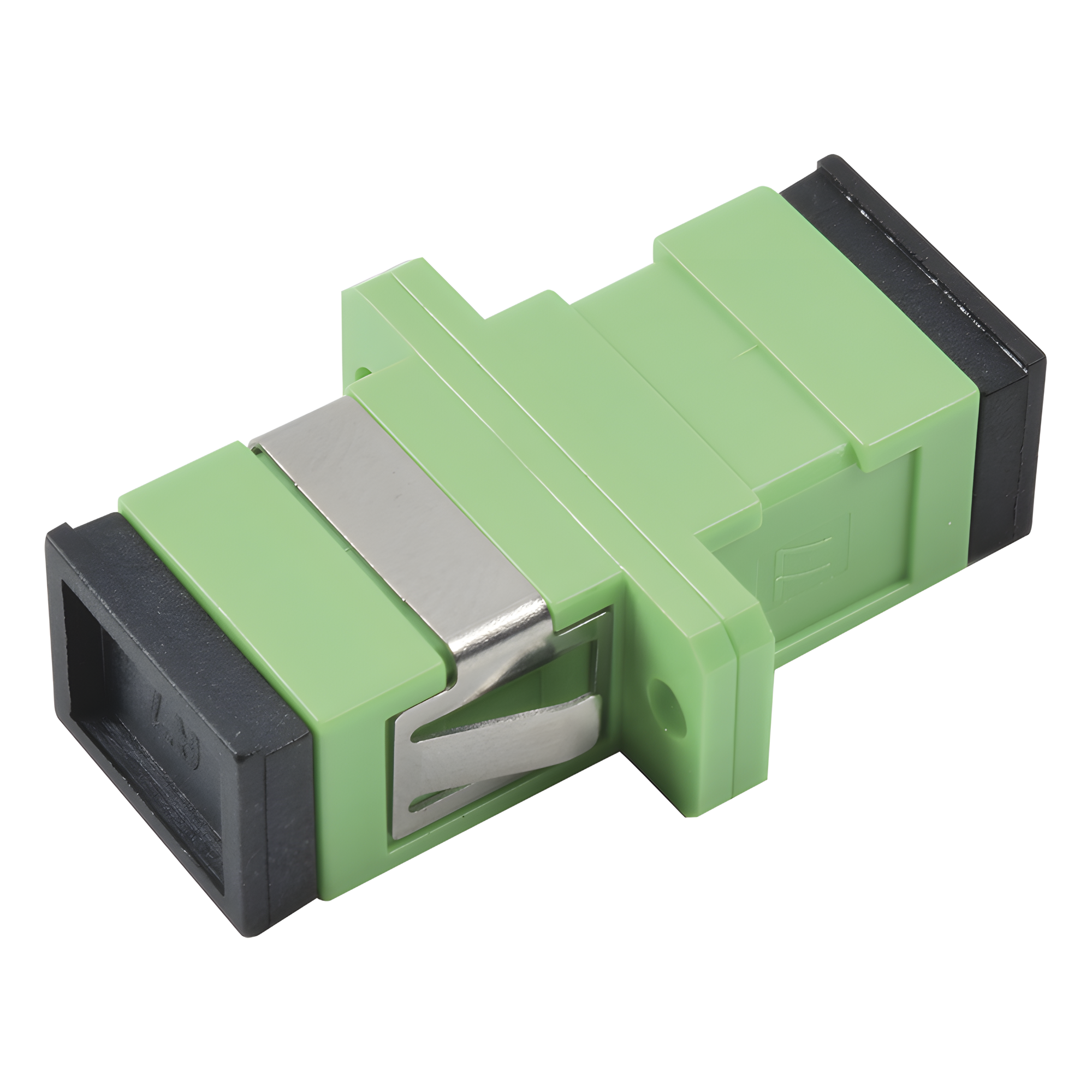 Acoplador de Fibra Óptica / SC/APC a SC/APC / Monomodo / Simplex / Industrial — LINKEDPRO BY EPCOM · SKU LP-FOAD-6077