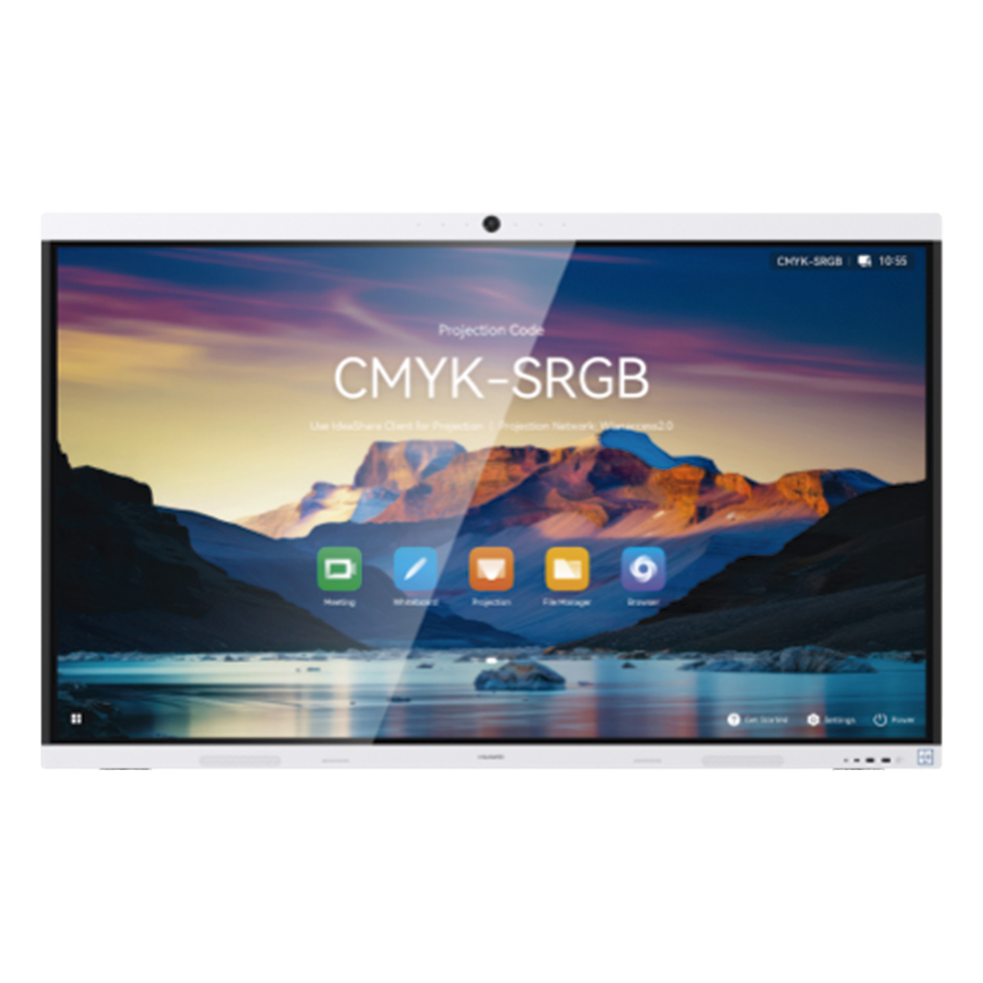 Pantalla Interactiva Inteligente / 86" / 4K UHD / Wi-Fi 6 / Latencia de Escritura 16 ms / Cámara 4K / Audio Profesional 30W / BYOM