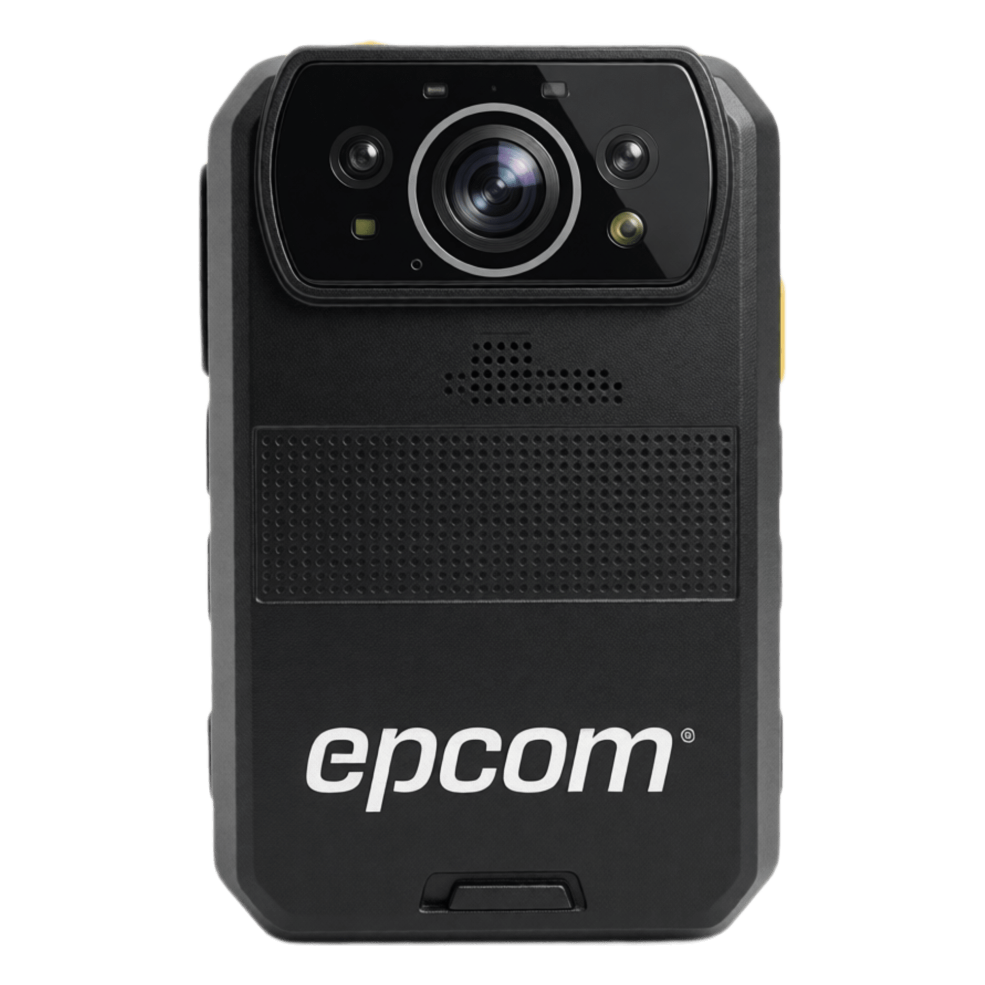 Body Camera / 4K UHD 30 fps / 4G-LTE / Wi-Fi / Bluetooth / GPS / Android / IP66 / Caída 2 m (6.6 ft) — EPCOM · SKU XMR-R3