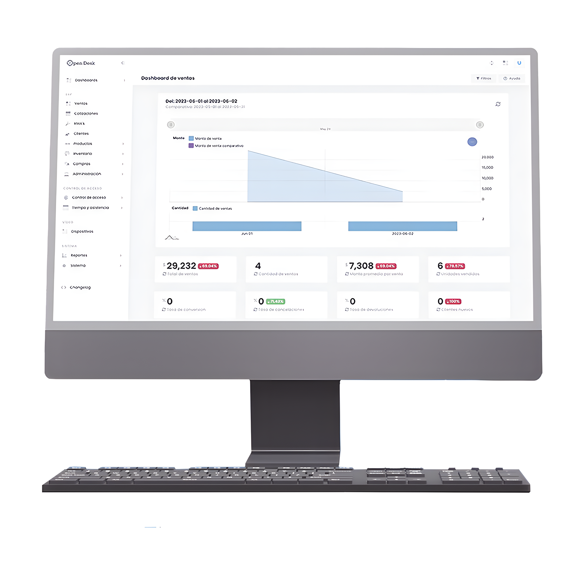 Software ERP / 1 Almacén / Facturación CFDI 4.0 Ilimitada / Nube AWS / Punto de Venta / Suscripción Mensual — OPEN DESK PRO · SKU ODPRO1ALM