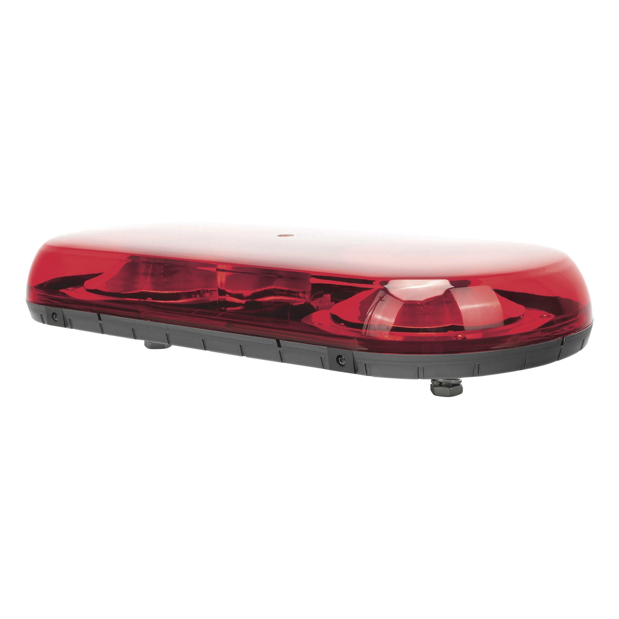 Mini Barra de Luces / 18 LED Gen III / 36W / 12-24 VCC / 40cm x 20cm x 6.3cm (15.7 x 7.9 x 2.5 in) / Montaje Permanente / Rojo — EPCOM INDUSTRIAL SIGNALING · SKU X606-R