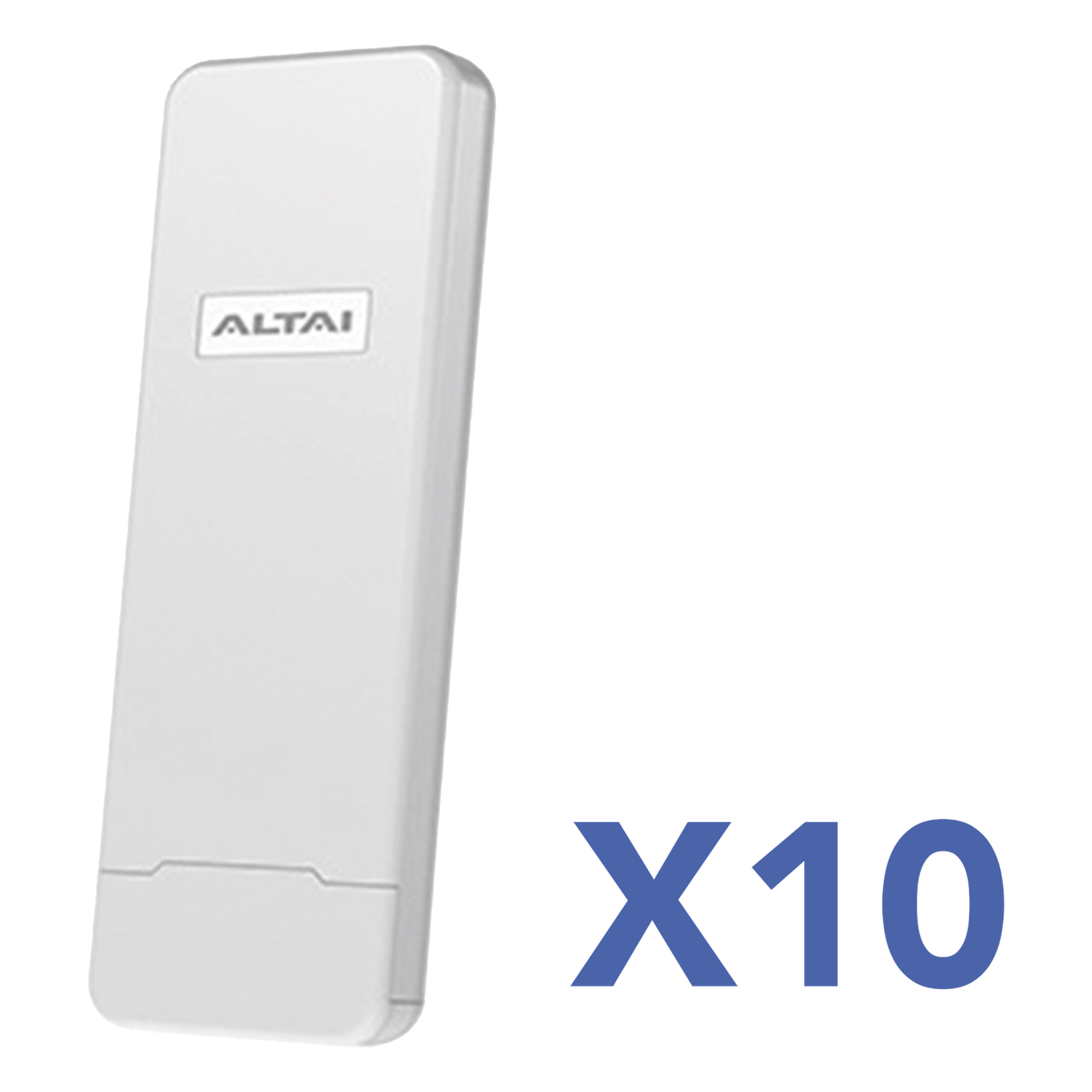 Kit Punto de Acceso Wi-Fi / 10 Unidades / 300 Mbps / Cobertura 800 m (2624.7 ft) / 128 Clientes Concurrentes / IP55 / MIMO 2x2 — ALTAI TECHNOLOGIES · SKU KIT-10-C1N
