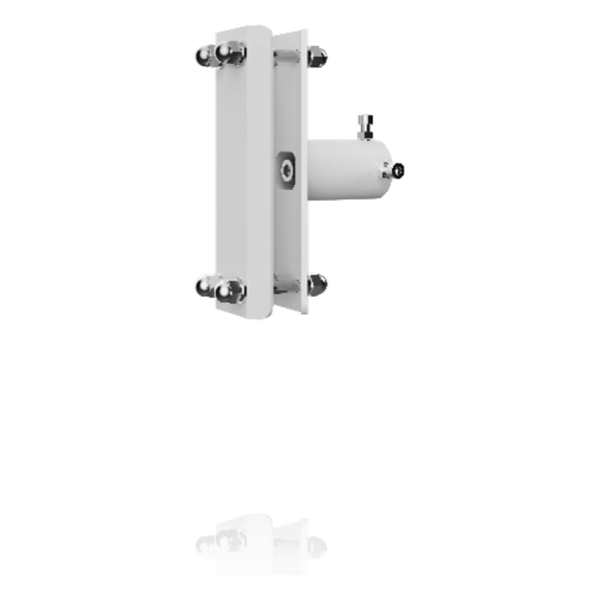 Enganche para Brazo de Barrera / Universal Octogonal y Articulado / Hasta 5 m (16.4 ft) / Acero Q235 / Para Barrera DS-TMG520 — HIKVISION · SKU 190150359