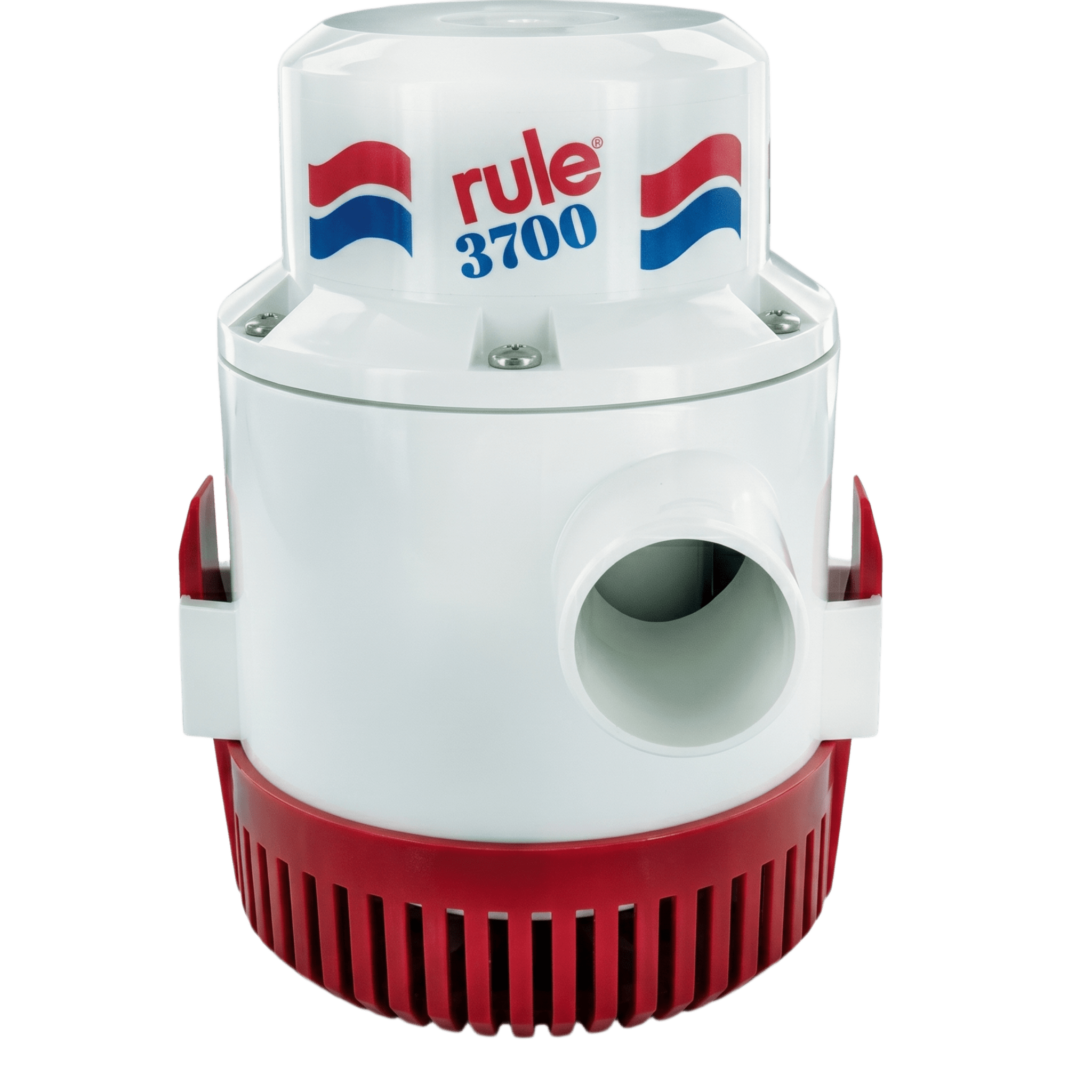 Bomba de Achique Sumergible Rule 14A / 3,700 GPH / 12V CD / Motor de Alta Eficiencia / Ejes de Acero Inoxidable / Protección Térmica TCO / Certificación CE e ISO 8849