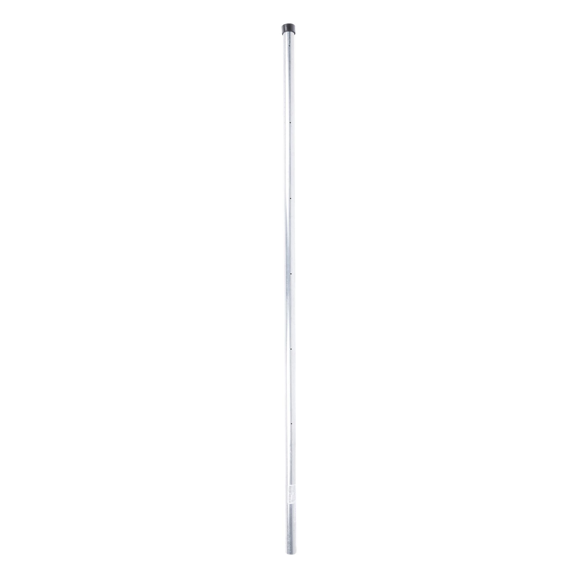 Poste de Esquina para Cerca Electrificada / 6 Aisladores / Tubo Galvanizado Cal. 18 / 1" Diámetro / 1.4 m (4.6 ft) Altura / Sin Pintar — EPCOM INDUSTRIAL · SKU SYS-POST-ESQ-6