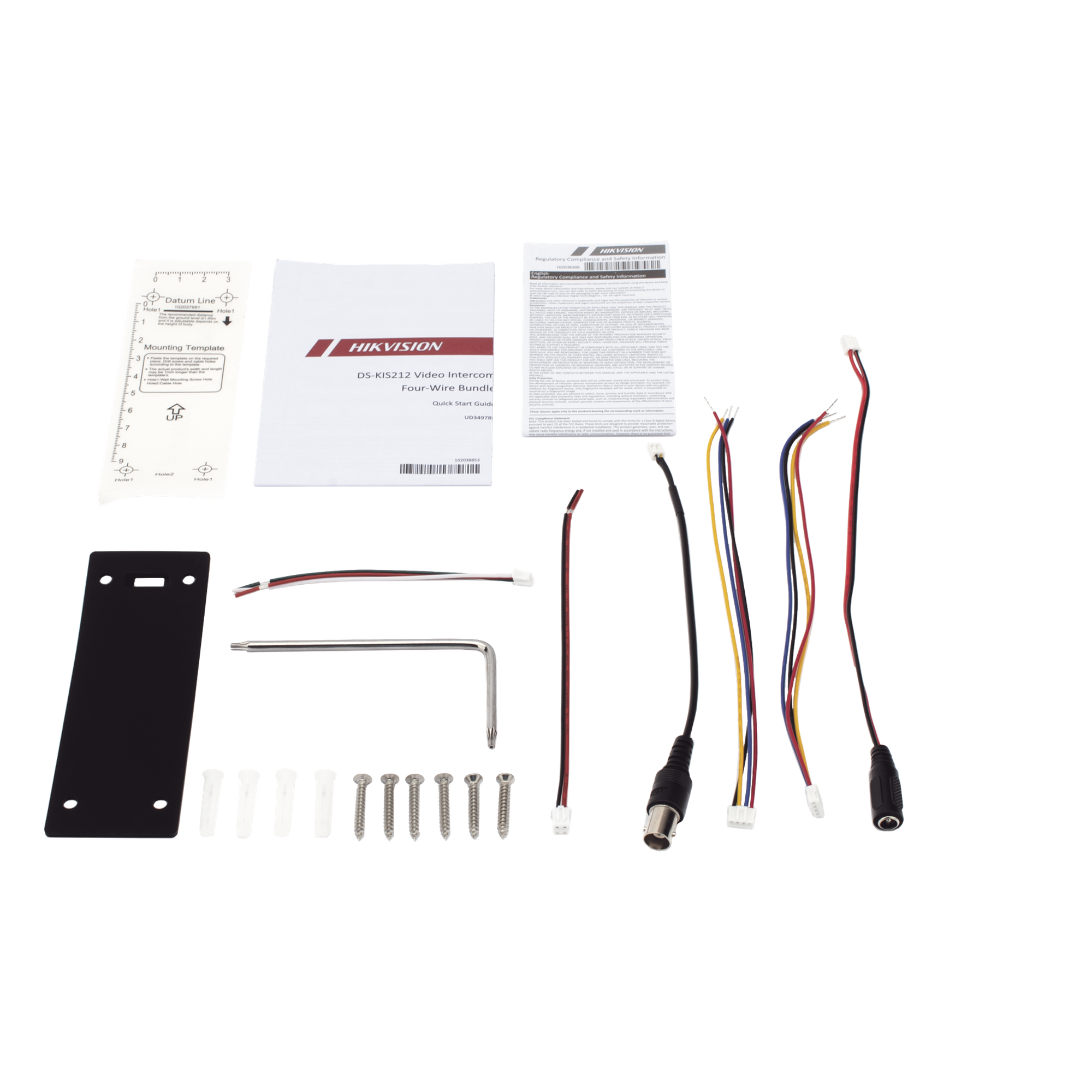 Bolsa de Accesorios / Diseño Ergonómico / Compartimentos Organizados / Material Resistente — HIKVISION · SKU DS-KIS212-SPAREPART