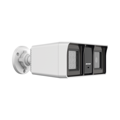 [Dual Light + ColorVu] Bala TURBOHD 2 Megapíxel (1080p) / Lente 2.8 mm / 60 mts IR + 60 mts Luz Blanca / Gran Angular 101° /Exterior IP67 / Micrófono Integrado / dWDR / 4 Tecnologías