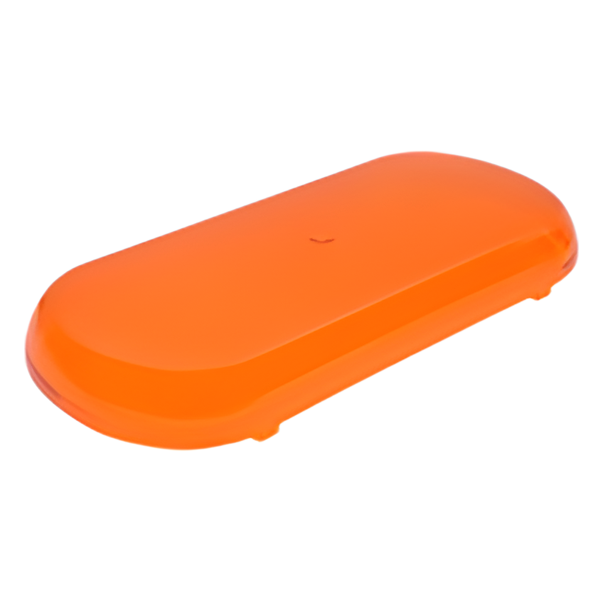 Domo de Reemplazo / Color Ámbar / Policarbonato Resistente / Mini Barra X606 — EPCOM INDUSTRIAL SIGNALING · SKU Z606-DA