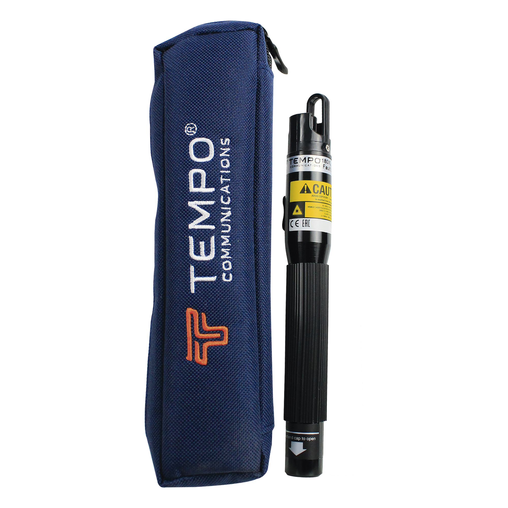 Localizador Visual de Fallos / Alcance 7 km (4.35 millas) / Entrada Universal 2.5 mm / Potencia 0 dBm / Peso 120 g — TEMPO · SKU 180XL