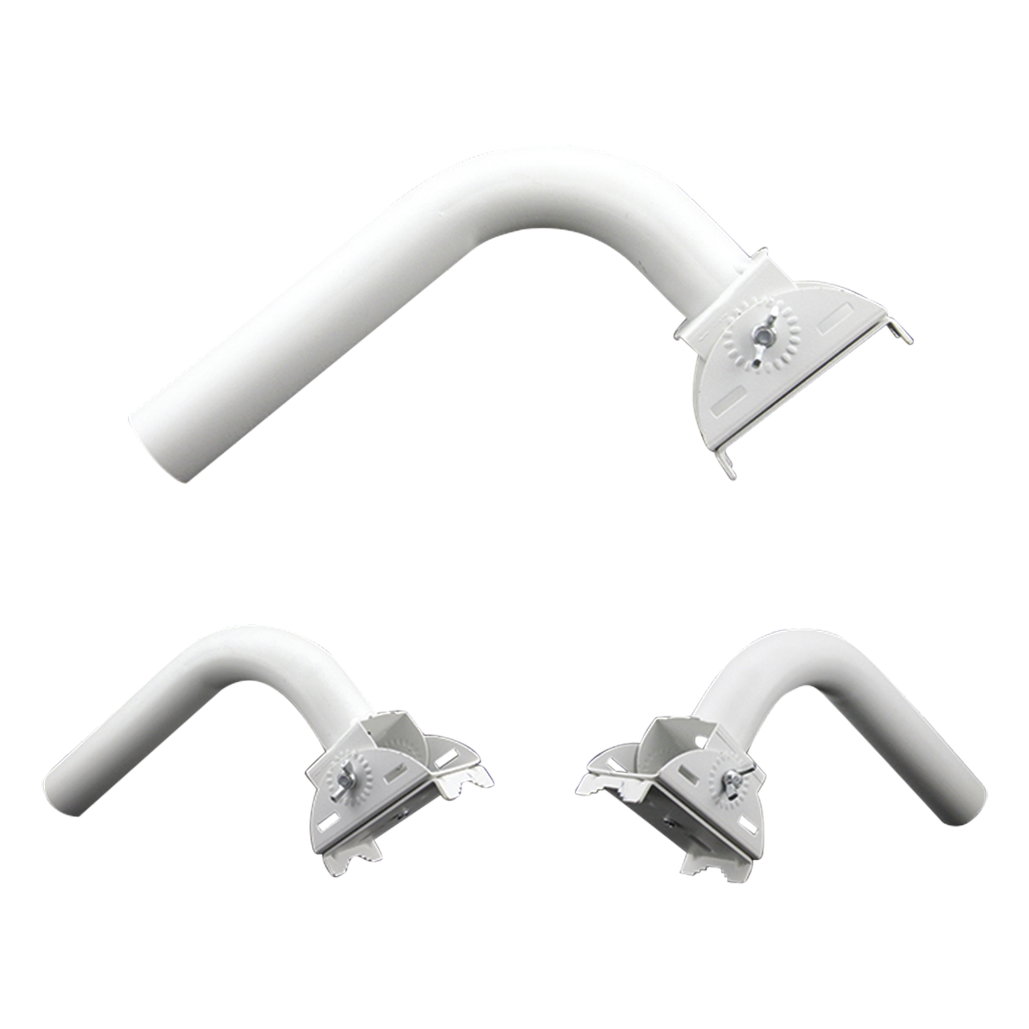 Montaje de Brazo Universal / Ajuste de Azimut 0 a 120° / Acero con Recubrimiento en Polvo / Diámetro 35 mm / Peso 1.2 kg / Compatible con Múltiples Marcas — TXPRO · SKU U-MOUNT