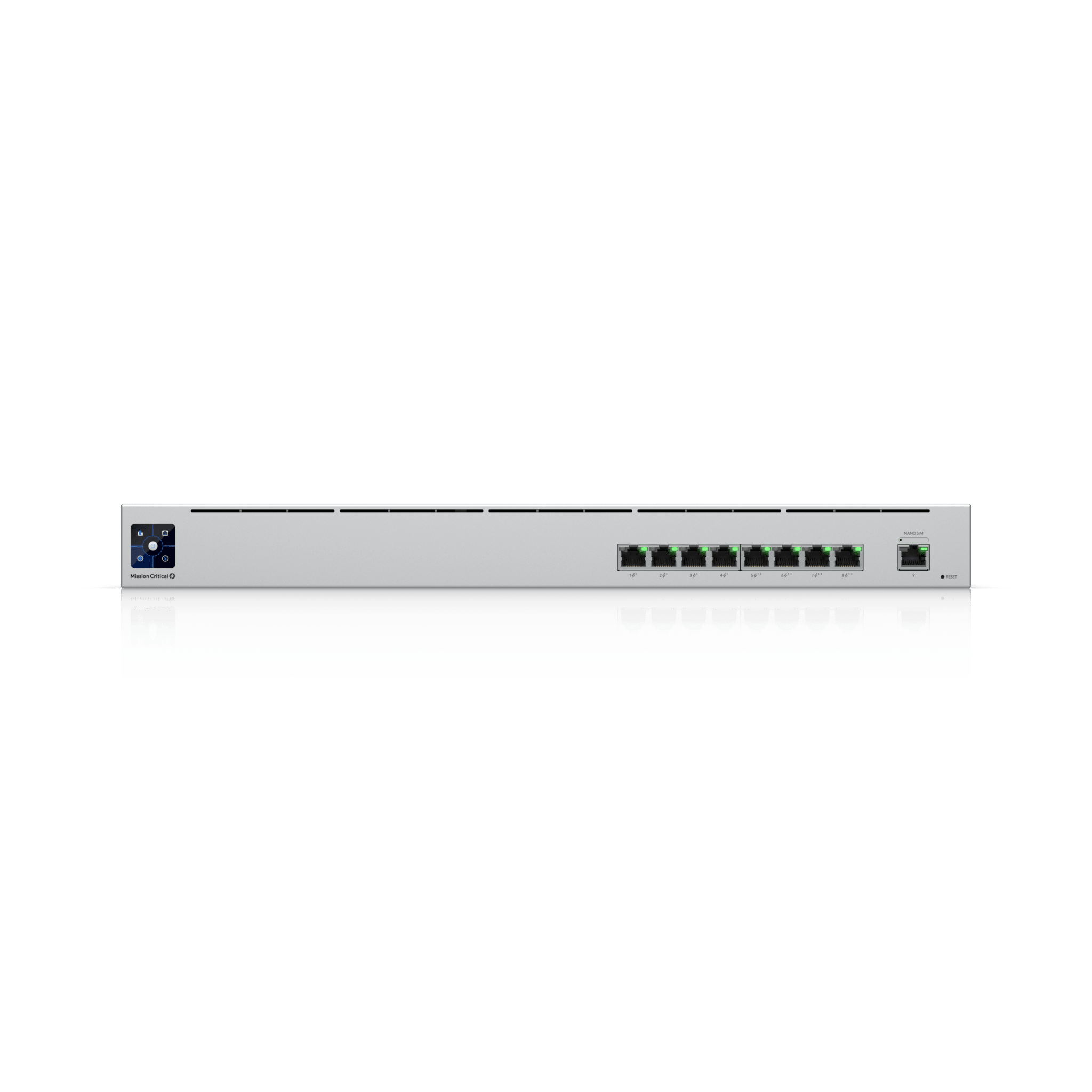 USW Mission Critical – Switch PoE con Batería Integrada de 368 Wh para Alimentación Ininterrumpida de hasta 8 Dispositivos con 120 W PoE Total Disponible