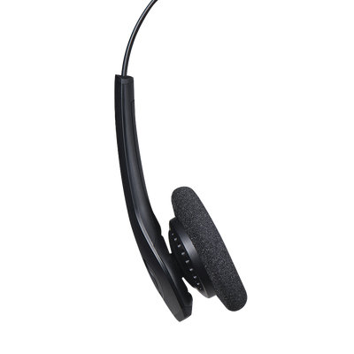 Jabra Biz 1500 Duo, auricular profesional con cancelación de ruido, ideal para contact center con conexión QD (1519-0157) 