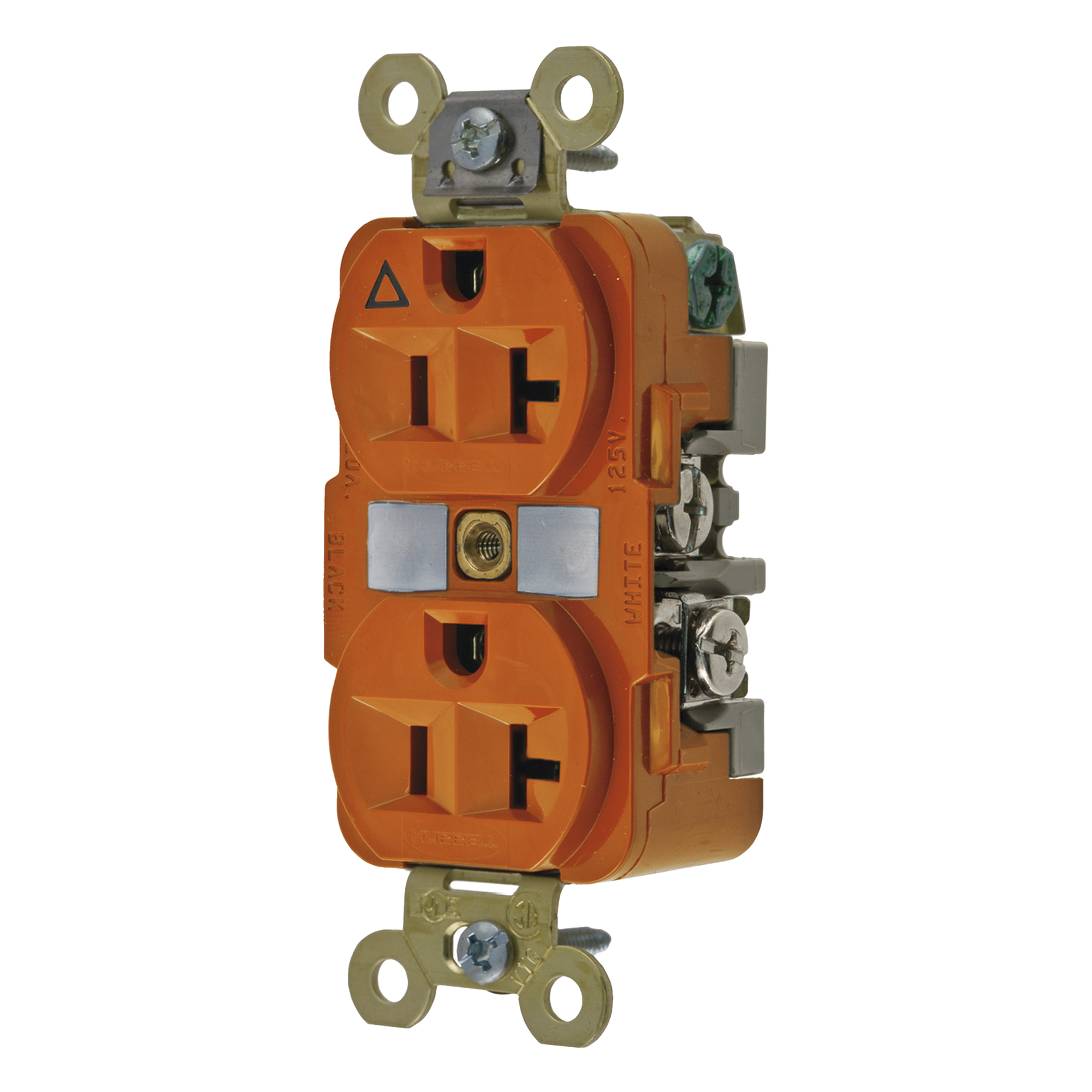Contacto Dúplex Industrial / 20 A / 125 V / 2 Polos 3 Hilos / NEMA 5-20R / IP54 / Operación -40°C a 75°C (-40°F a 167°F) — HUBBELL · SKU HUB-IG5362