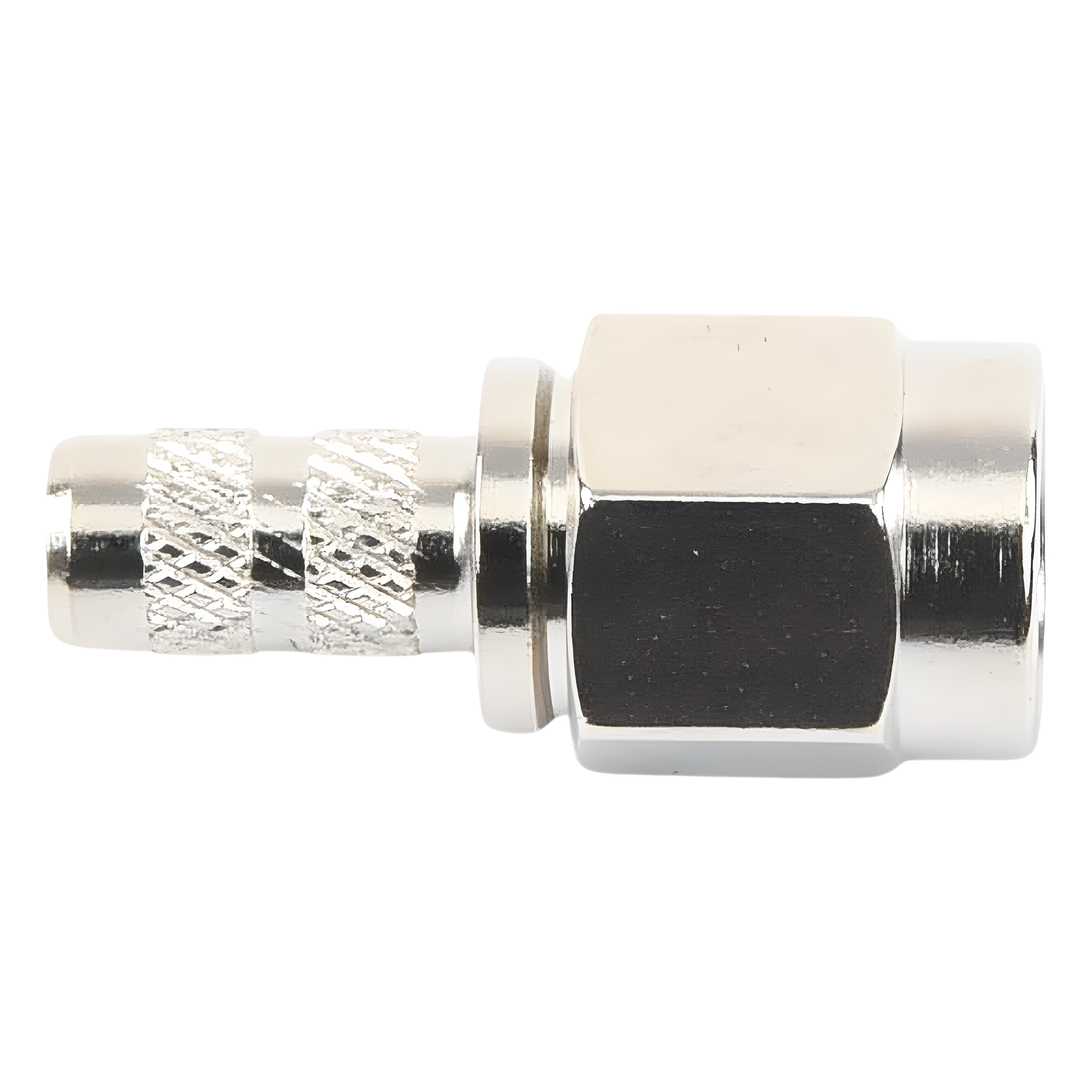 Conector RF SMA Macho / Anillo Plegable / 50 Ω / 12.4 GHz / RG-58/U LMR-195 / Teflón PTFE
