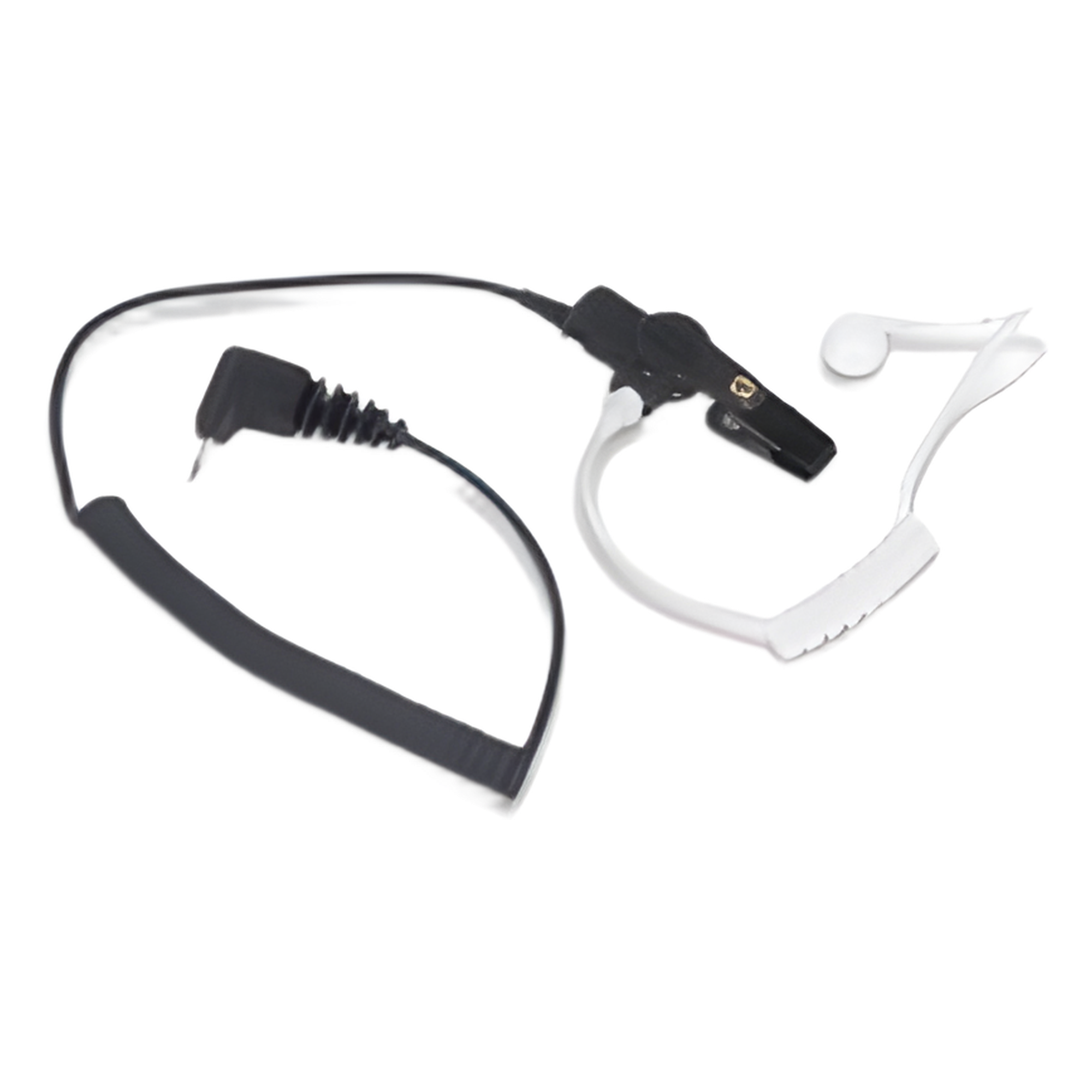 Audífono de Tubo Acústico / Cable Retráctil / Conector Angular 2.5 mm / Solo Escucha / Diseño Ergonómico — OTTO · SKU V1-10432