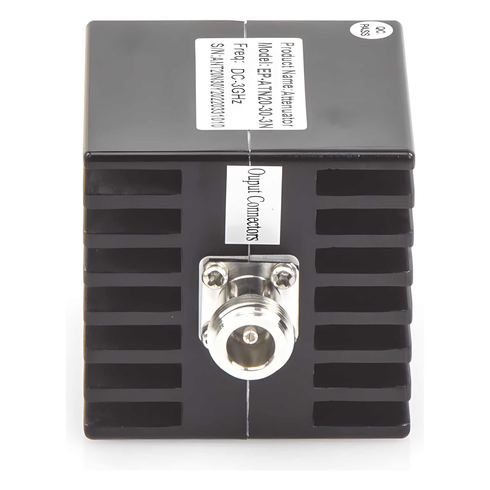 Atenuador en Línea de 30 dB / 20 Watt Máx. / CD-3 GHz / Interiores / N macho - N hembra.