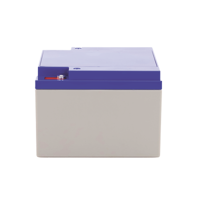 Batería de respaldo 12 V | 26 Ah AGM | Especial para Seguridad Electrónica | UPS | Sistemas de Emergencia | Vida útil 5 años | Terminales M5 