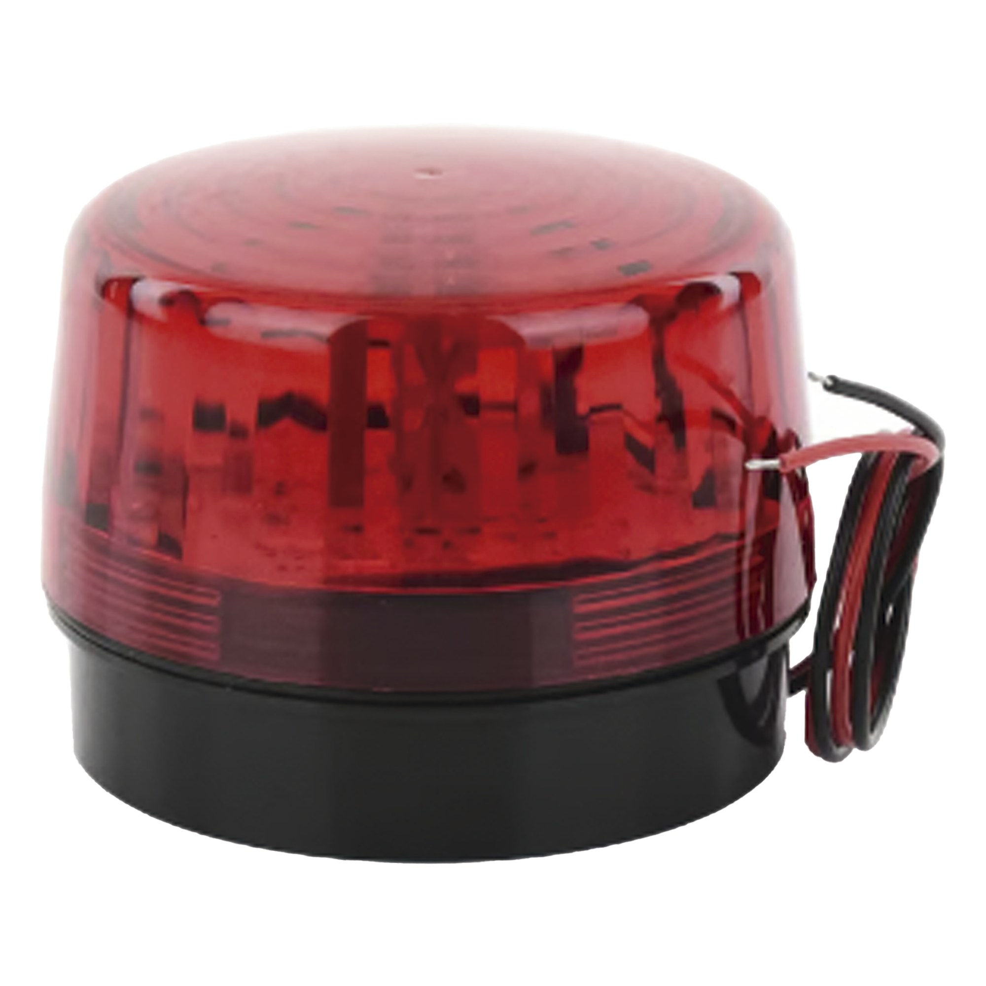 Luz Estroboscópica LED / 35 LEDs / 8 Patrones de Parpadeo / IP66 / 12-24 Vcc/Vca / Batería de Respaldo 9V
