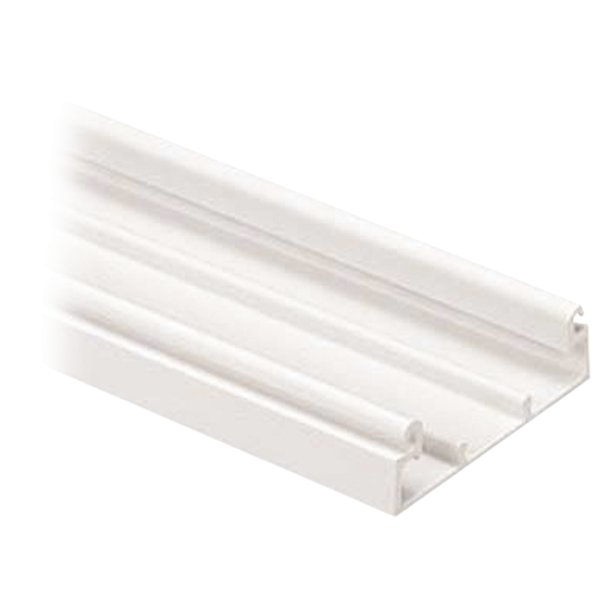 Base para Canaleta / PVC Rígido / 60.3 x 18.5 x 2400 mm / UL94V-0 / Diseño Dos Caras / Color Blanco Mate — PANDUIT · SKU T45BIW8