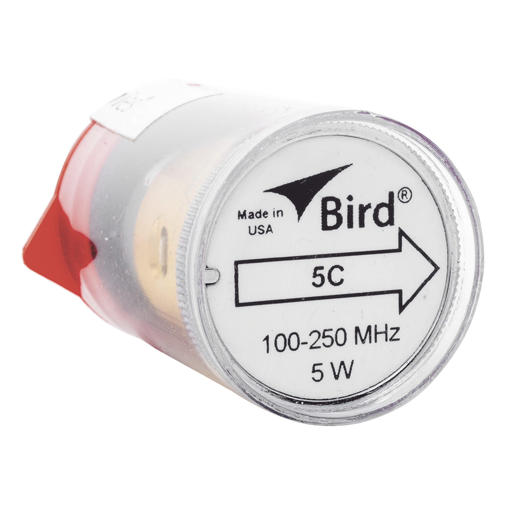Elemento de Medición en Línea / 5 Watt / 7/8" / 100-250 MHz / Calibración Trazable / Intercambiable en Campo — BIRD TECHNOLOGIES · SKU 5C