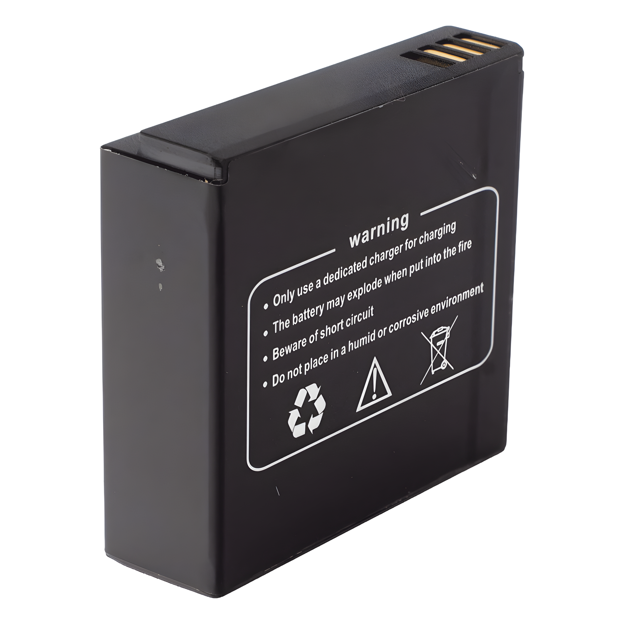 Batería de Respaldo / 2500 mAh / 3.8 VCC / Litio de Alta Densidad / 40 x 40 x 14 mm