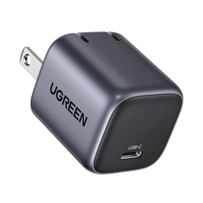 Cargador de Pared USB-C / 20 W / GaN II / Power Delivery 3.0 / Quick Charge 4.0 / Enchufe Plegable / 100-240 V — UGREEN · SKU 90902